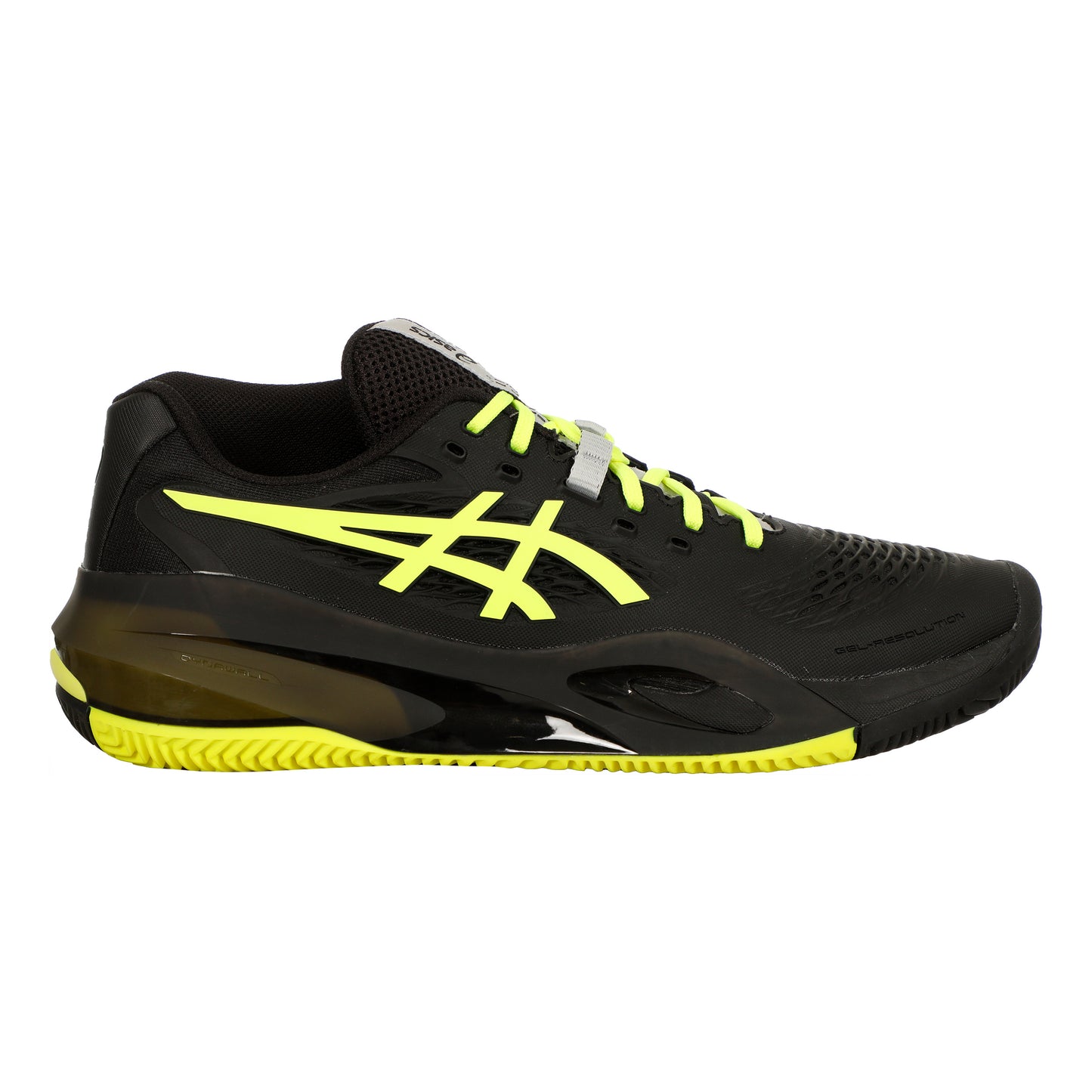 ASICS Gel-Resolution X Scarpa per terra rossa Uomini - nero, giallo neon