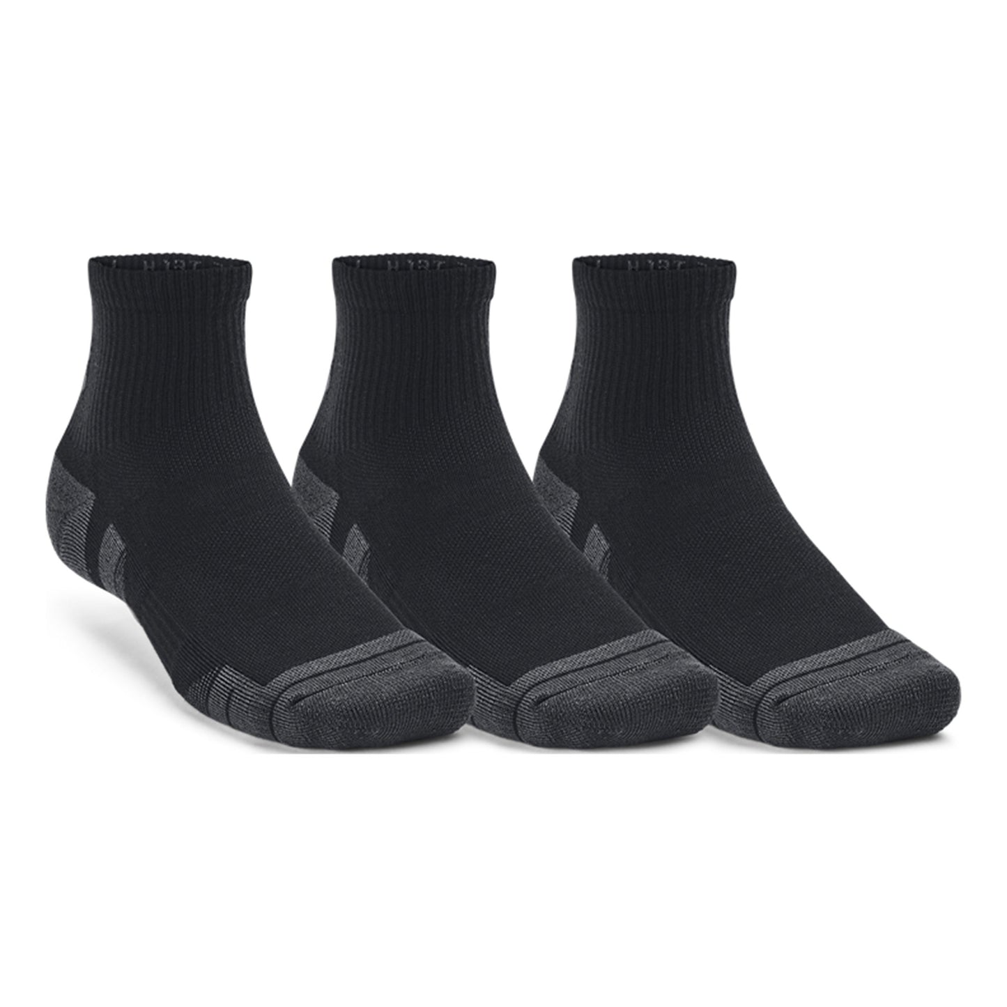 Under Armour Performance Tech Quarter Calzini Da Tennis Confezione Da 3-Nero