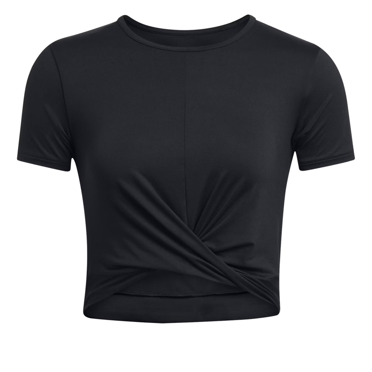 Under Armour Motion Crossover Crop Maglietta Donna-Nero
