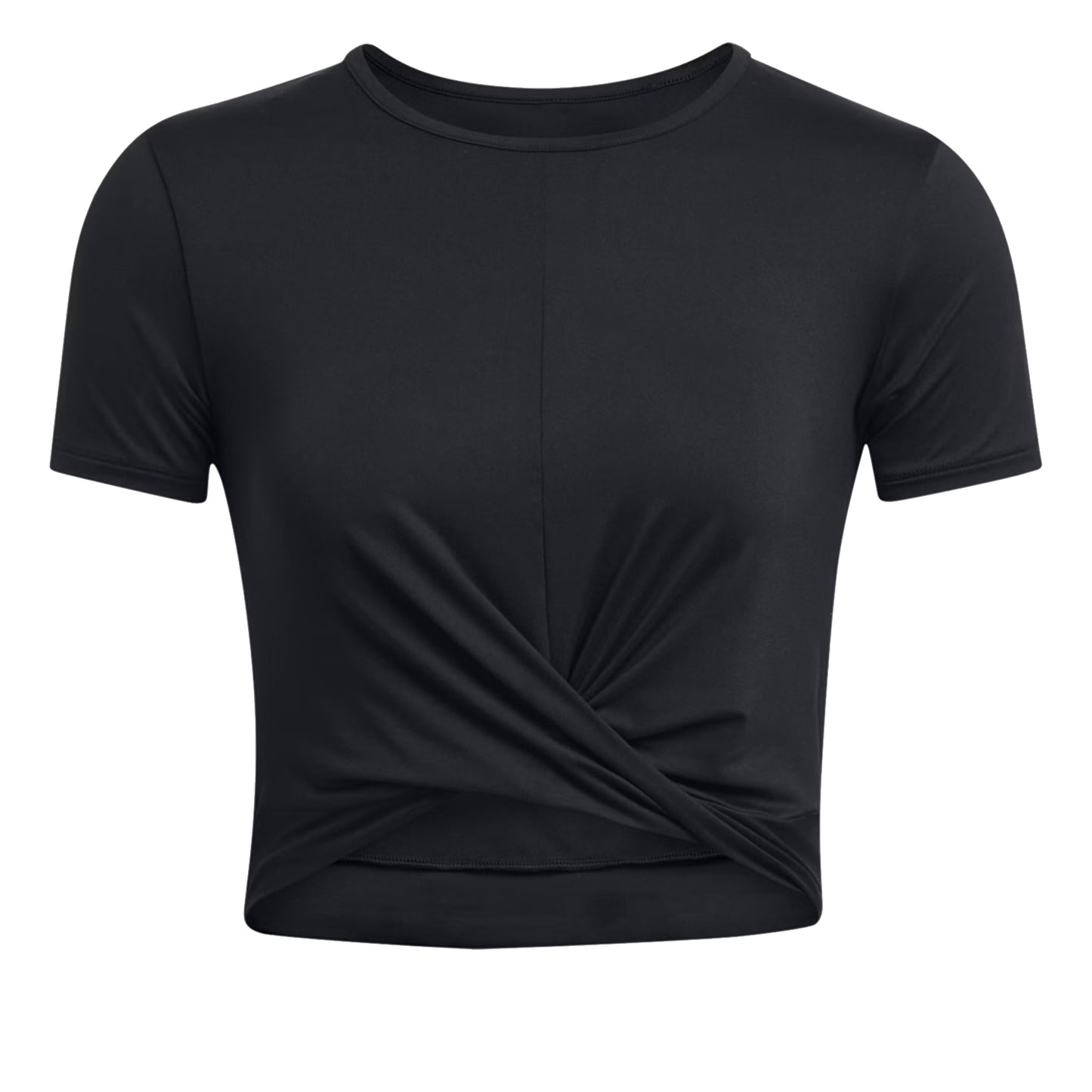 Under Armour Motion Crossover Crop Maglietta Donna-Nero