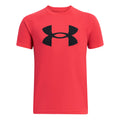 Tech Big Logo Maglietta Ragazzi - rosso,