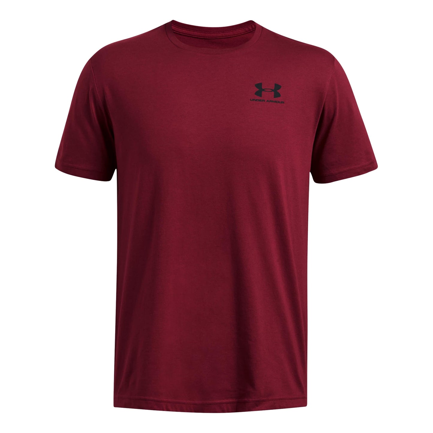 Under Armour Sportstyle Left Chef Maglietta Uomini - vino rosso,