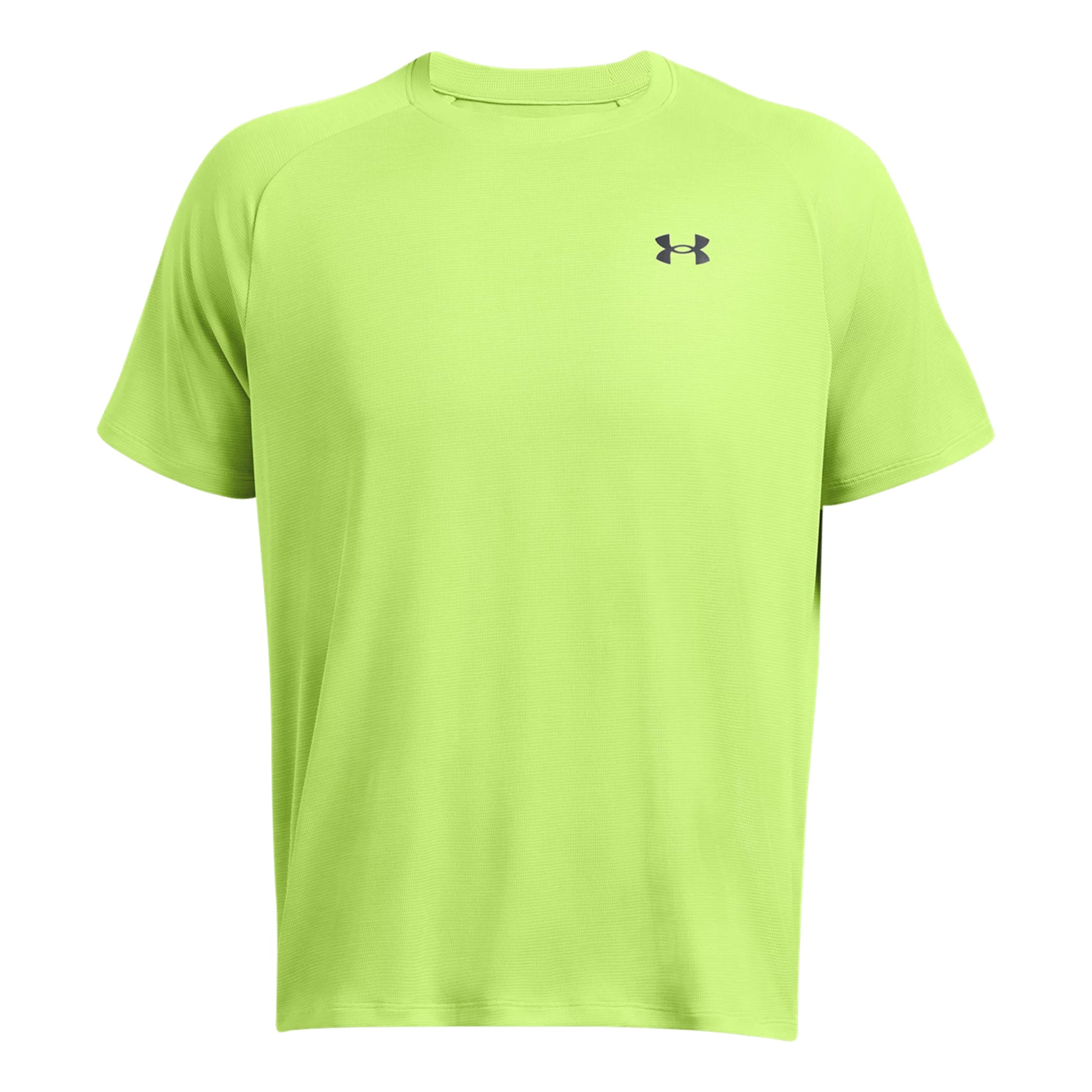 Under Armour Tech Textured Maglietta Uomini - lime,