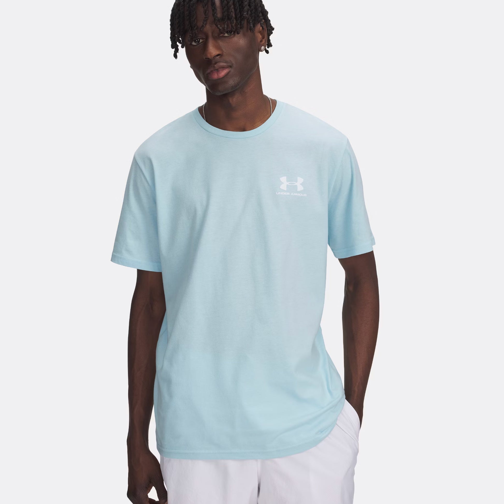Under Armour Sportstyle Left Chef Maglietta Uomini - mint,