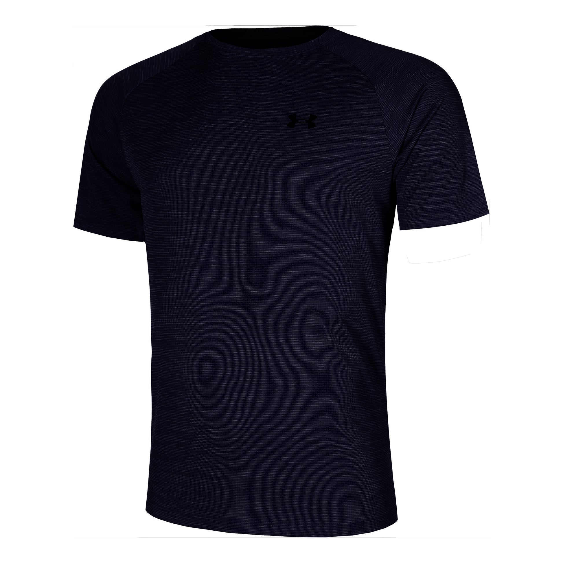 Under Armour Tech Textured Maglietta Uomini-Nero