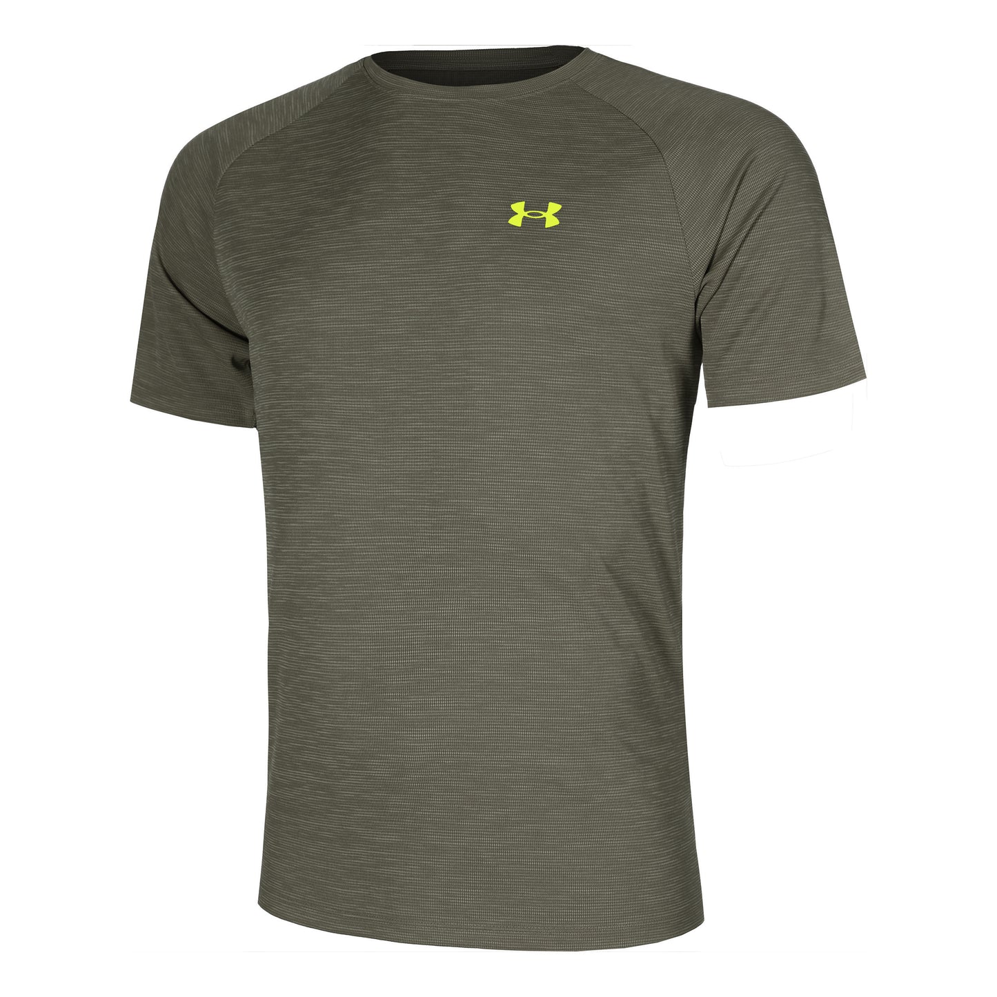 Under Armour Tech Textured Maglietta Uomini - verde scuro,