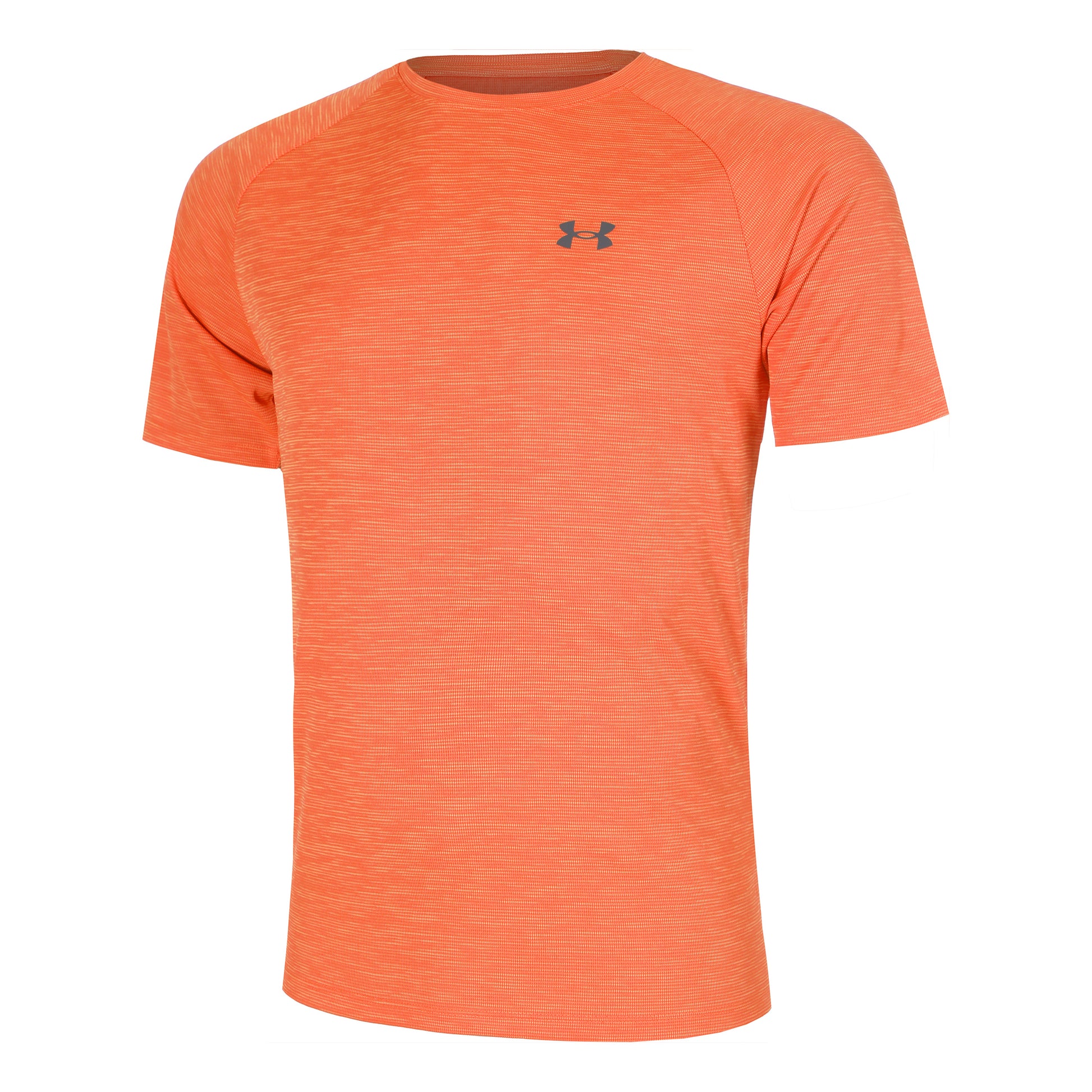 Under Armour Tech Textured Maglietta Uomini - arancione,