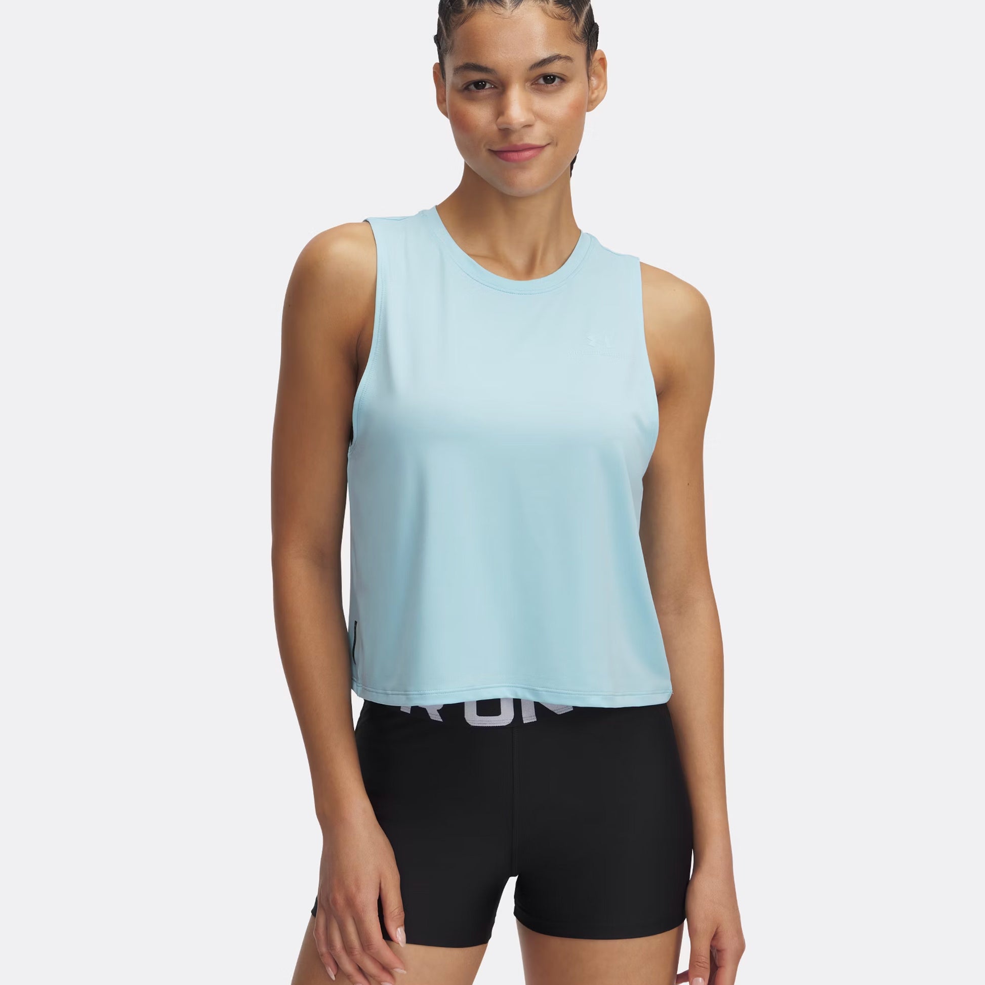 Under Armour Vanish Energy Crop Canottiera Donna-Blu