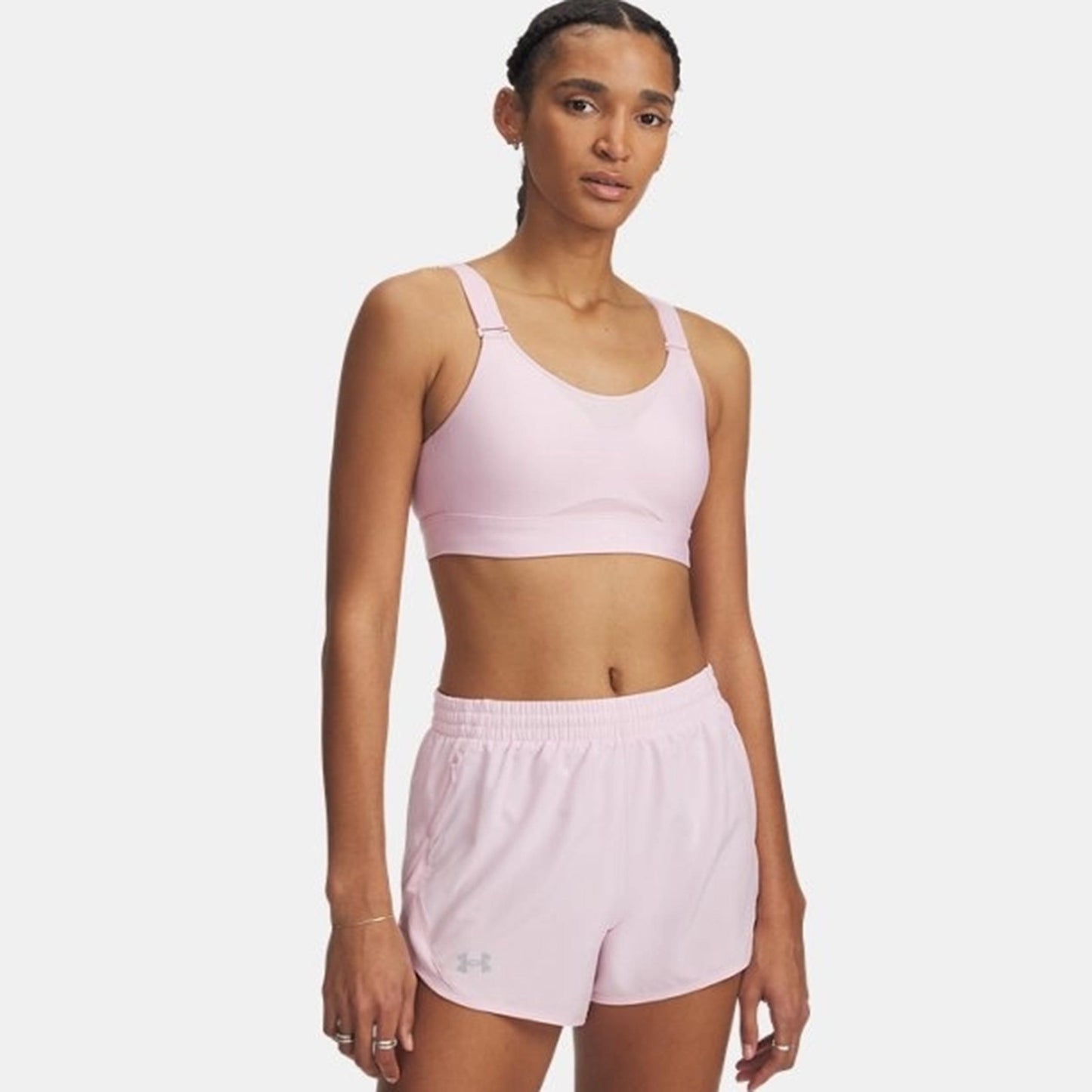 Under Armour Infinity High 2.0 Reggiseni Sportivi Donna-Rosa