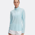 Tech Half-Zip Manica Lunga Donna-Mint