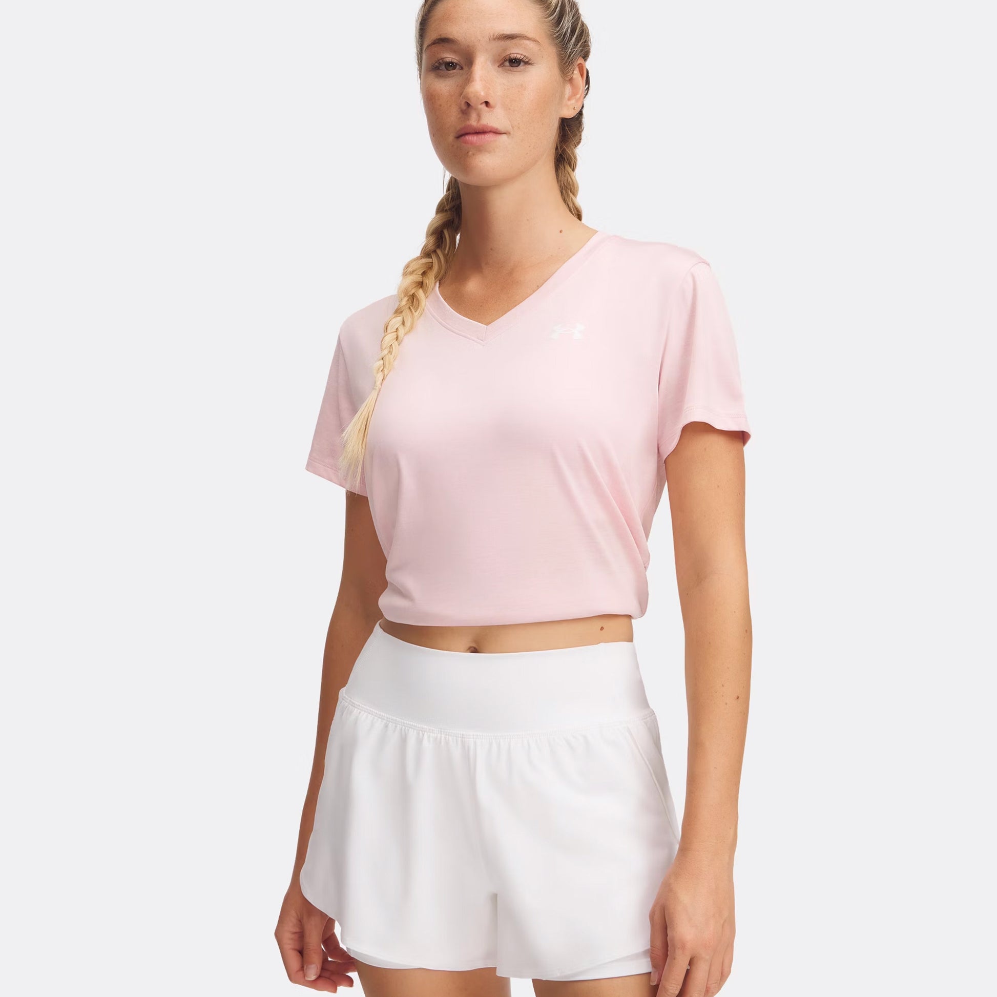 Under Armour Tech Maglietta Donna-Rosa