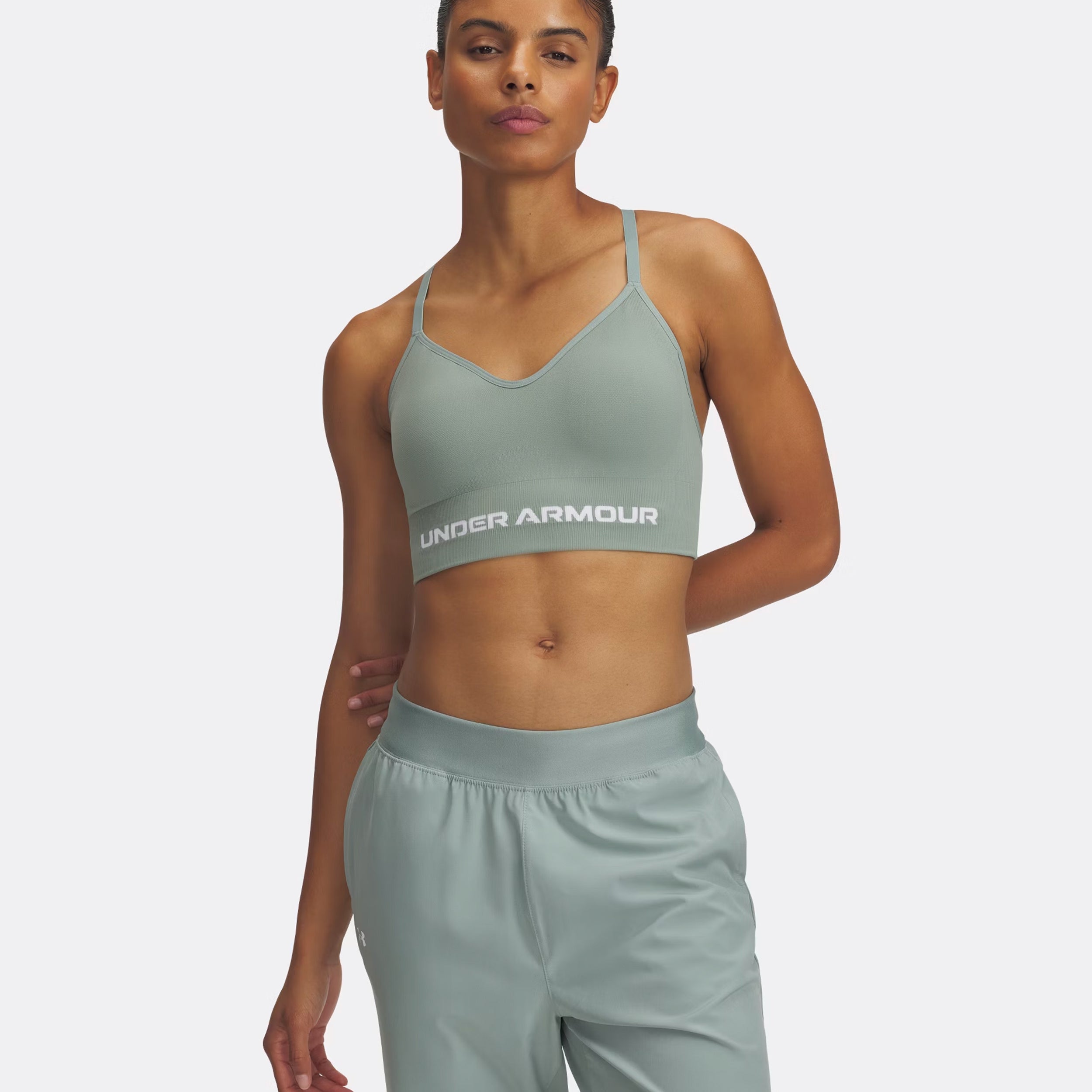 Under Armour Vanisheamle Low Reggiseni sportivi Donna - verde,