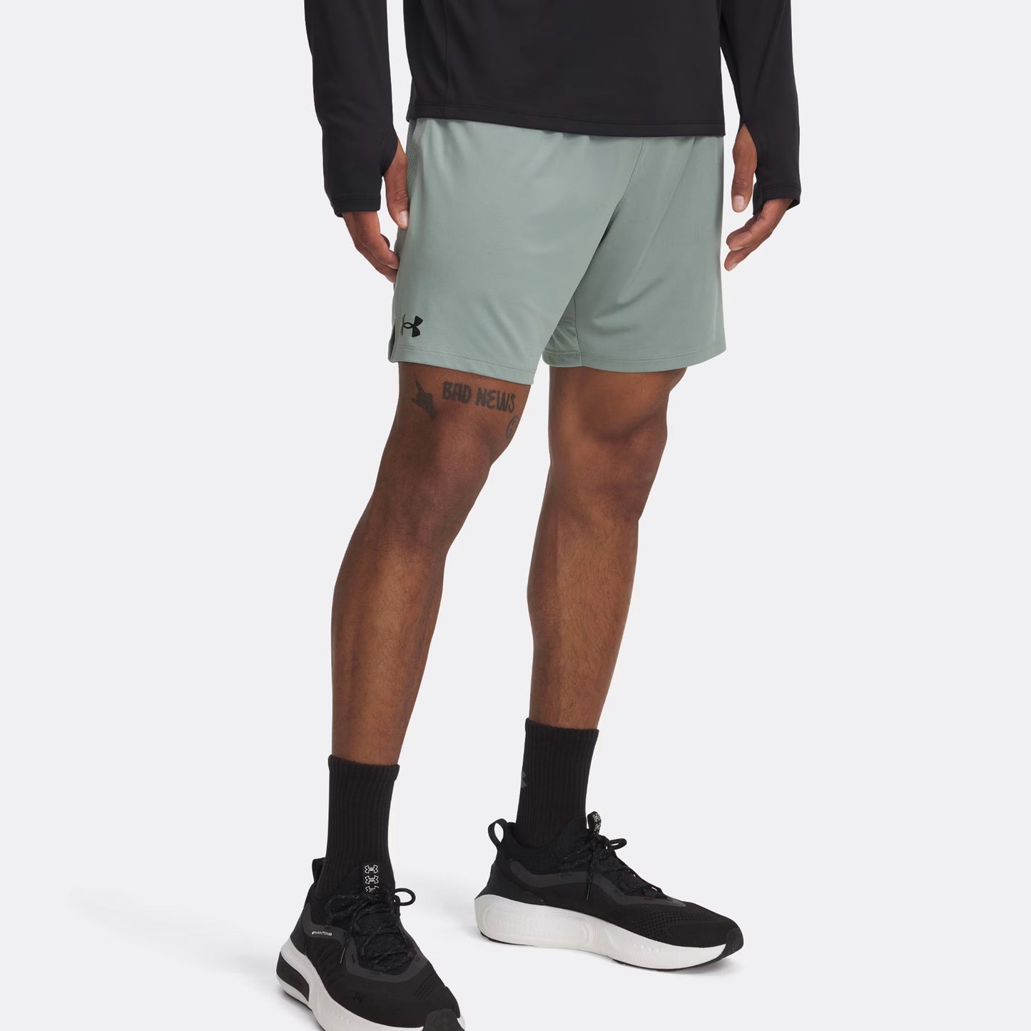 Under Armour Techent 7in Pantaloncini Uomini-Verde