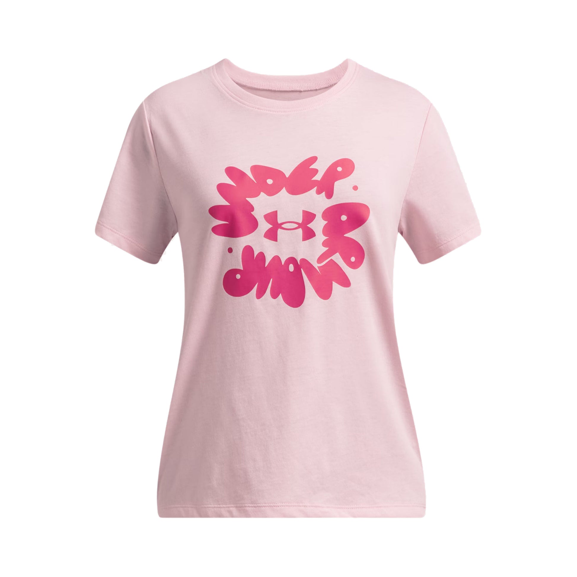 Under Armour Bubble Maglietta Ragazze-Rosa