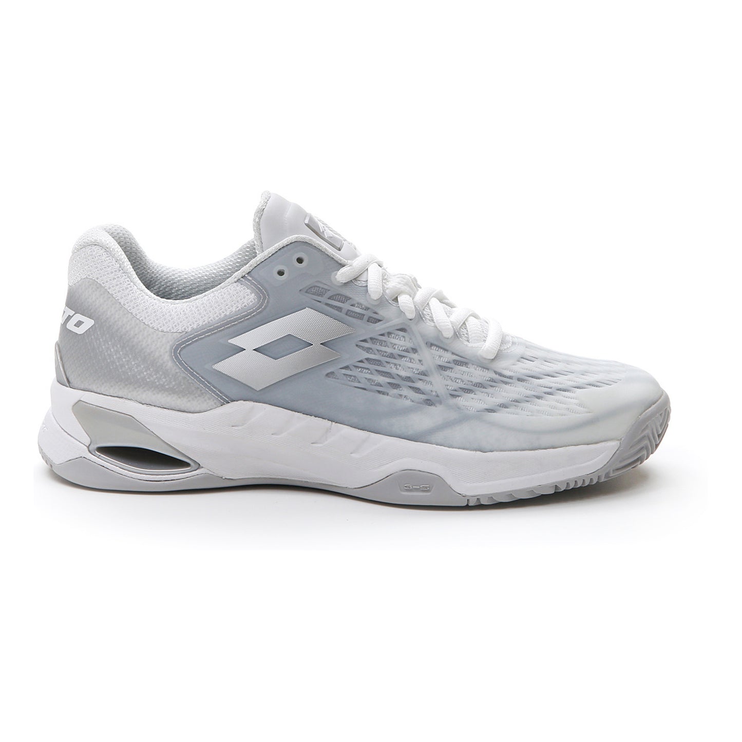 Lotto Mirage 100 Clay Scarpa Per Terra Rossa Donna-Bianco,Grigio