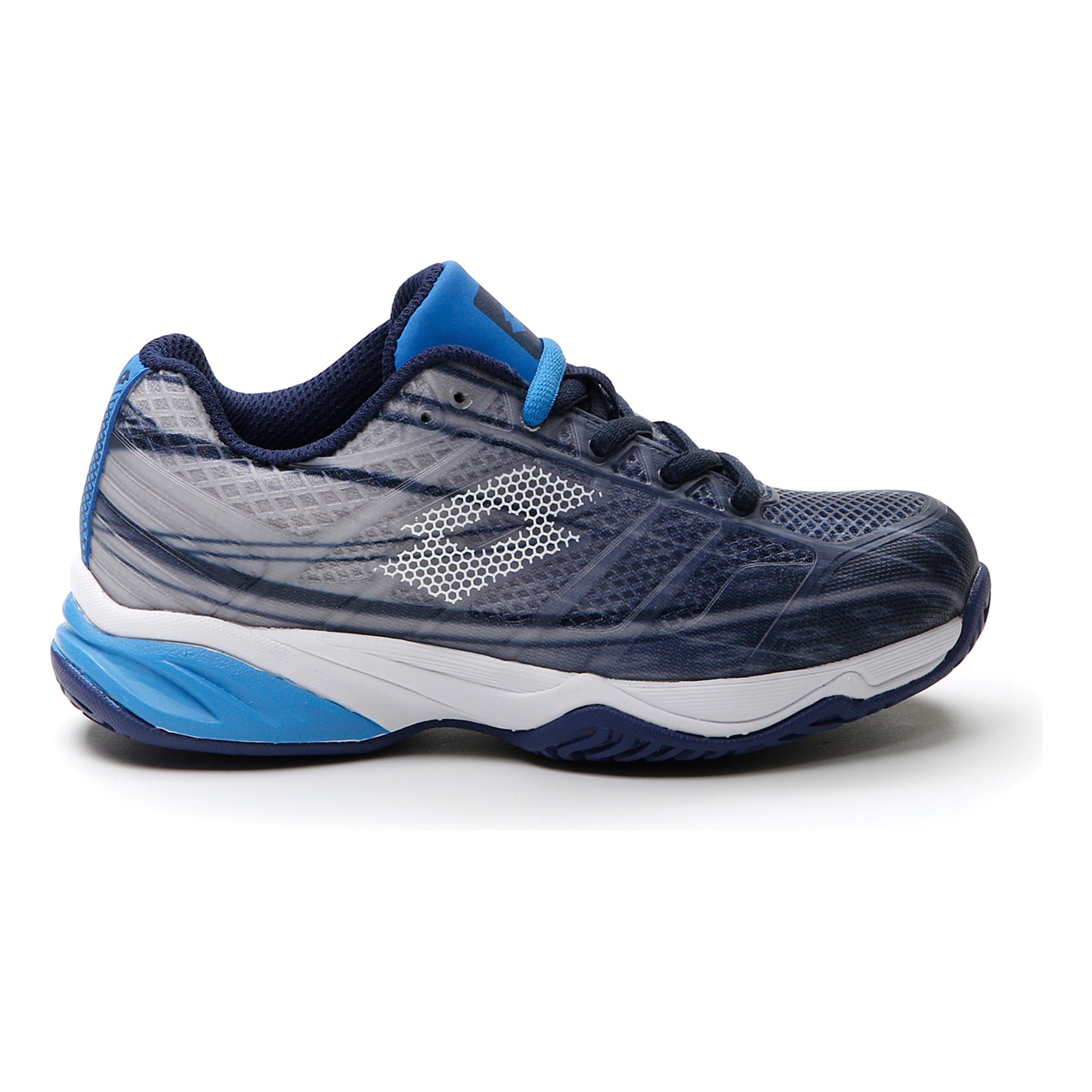 Lotto Mirage 300 Scarpa per tutte le superfici Bambini - blu scuro, bianco