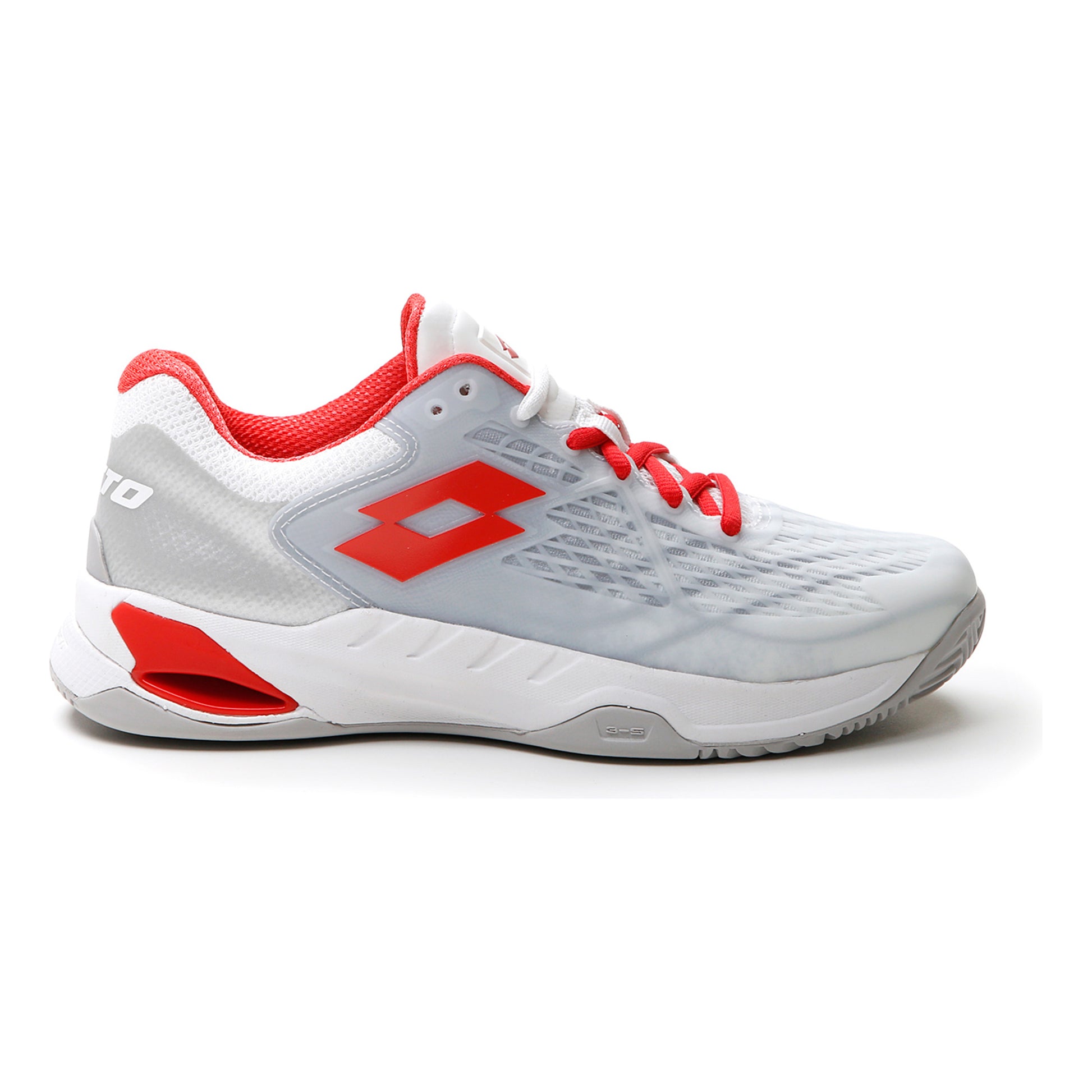 Lotto Mirage 100 Clay Scarpa per terra rossa Donna - bianco, rosso