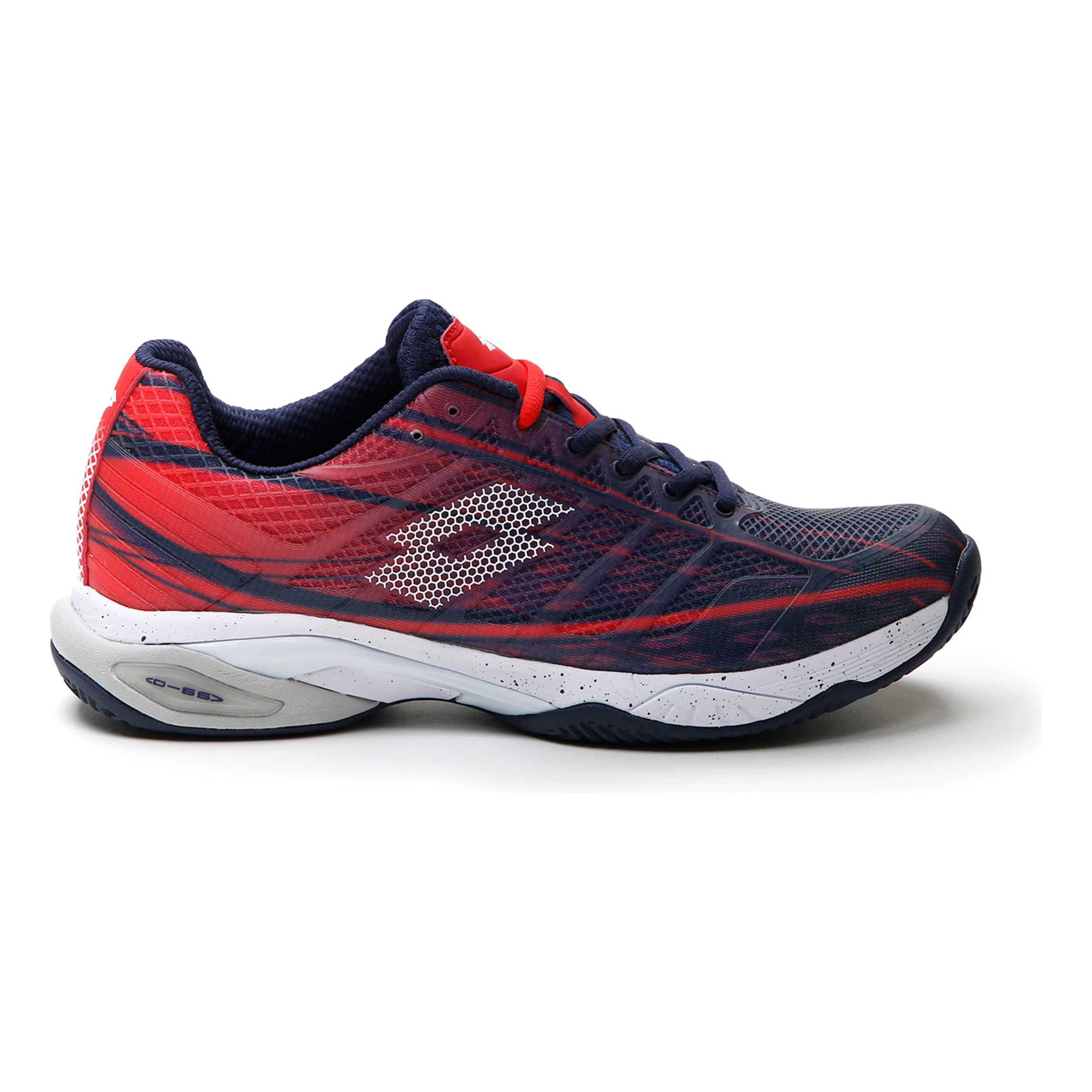Lotto Mirage 300 CLY Scarpa per terra rossa Uomini-blu scuro, rosso