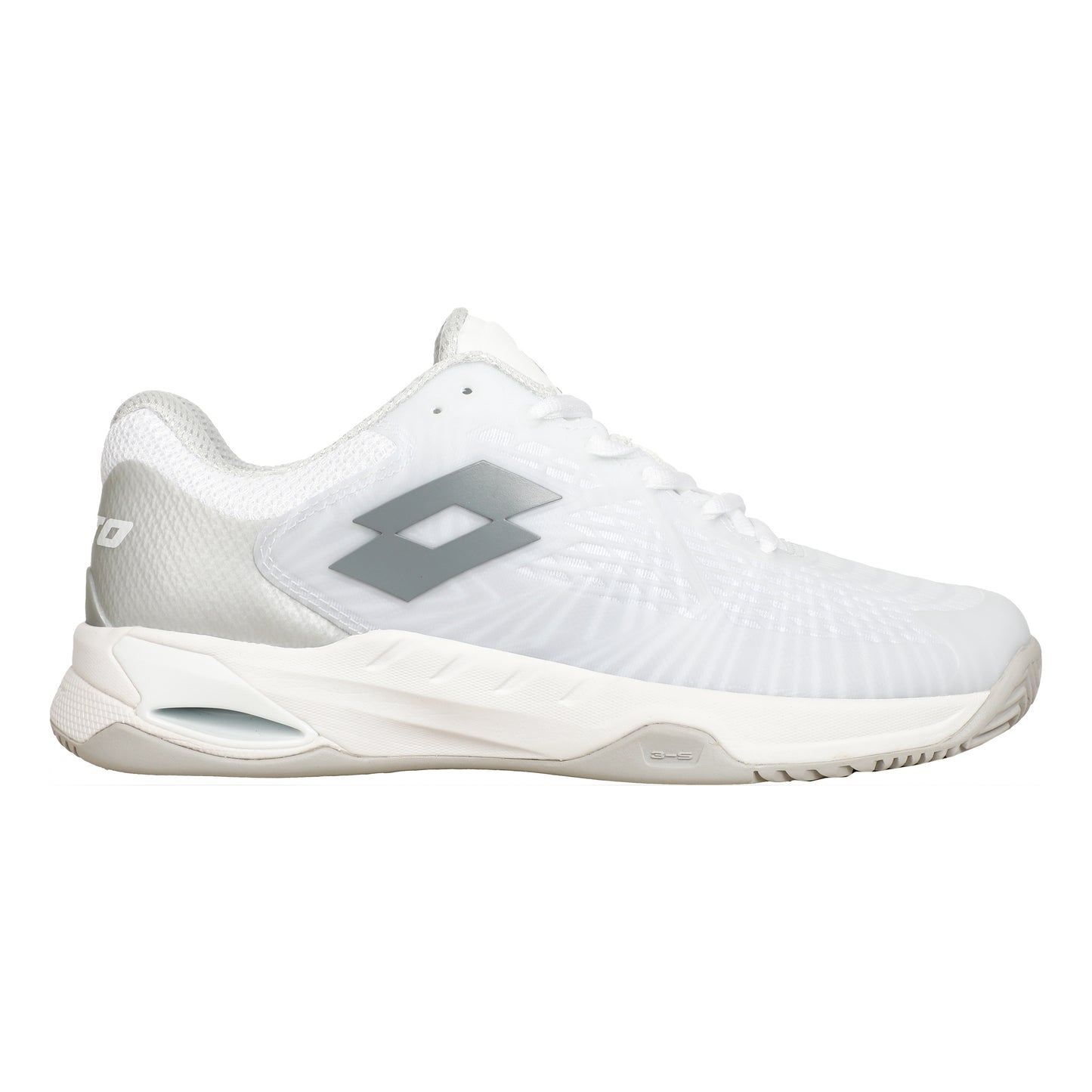 Lotto Mirage 100 II Scarpa per terra rossa Donna-bianco, grigio