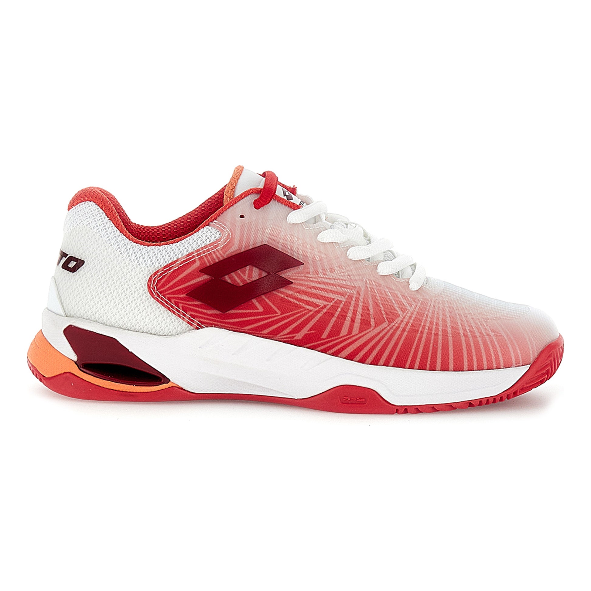 Lotto Mirage 100 II Scarpa per terra rossa Donna-bianco, rosso