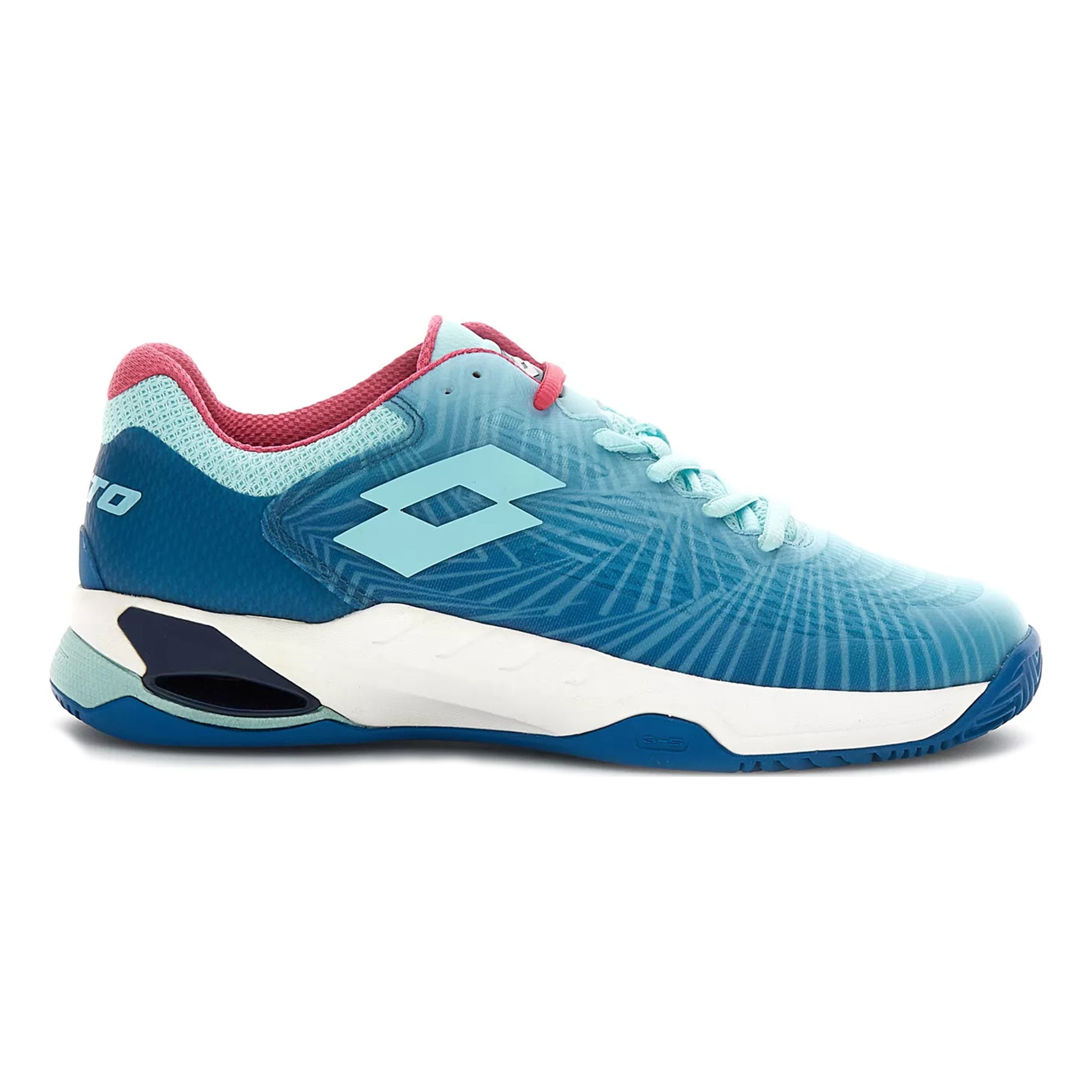 Lotto Mirage 100 II Scarpa per terra rossa Donna-turchese, blu