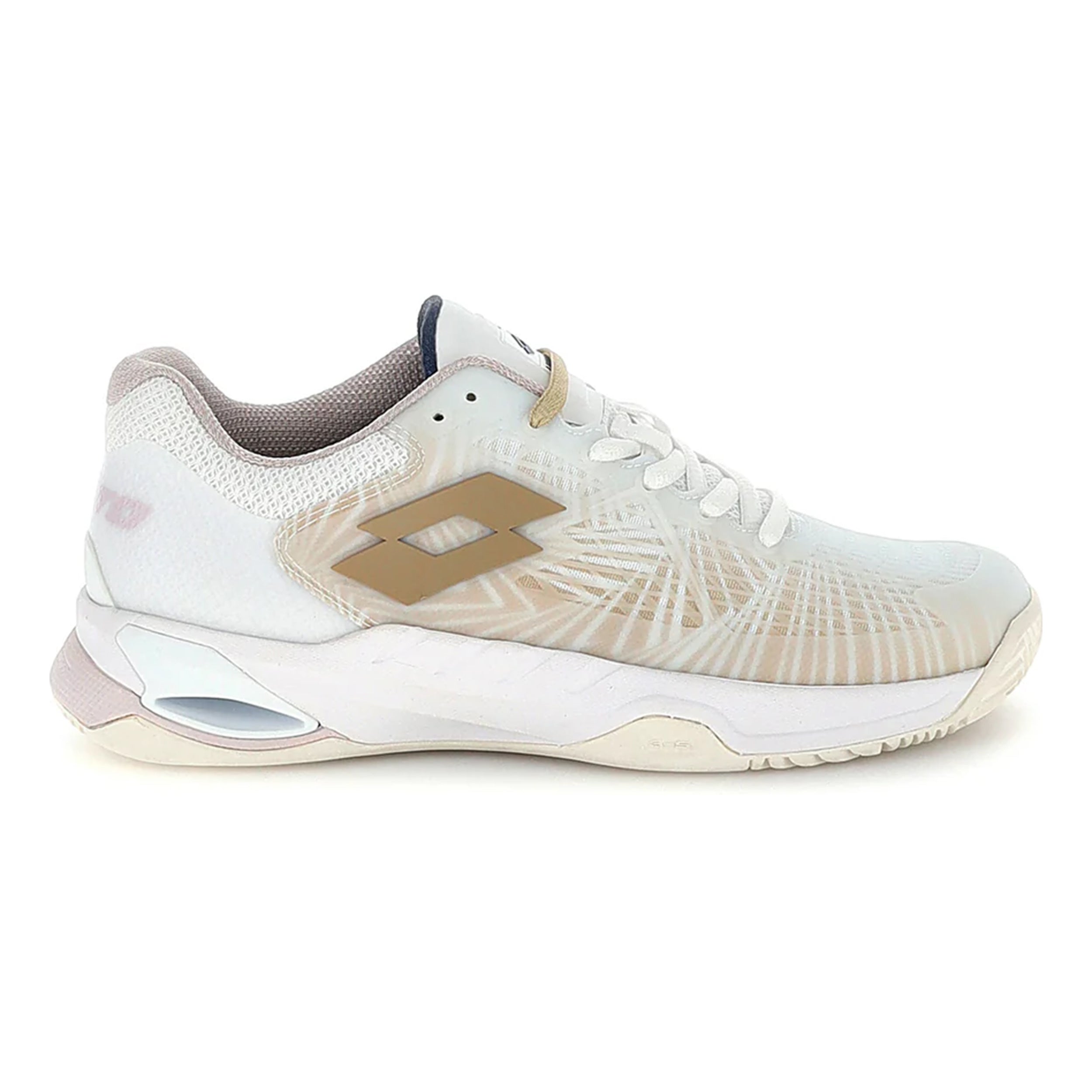 Lotto Mirage 100 II Scarpa per terra rossa Donna-bianco, beige