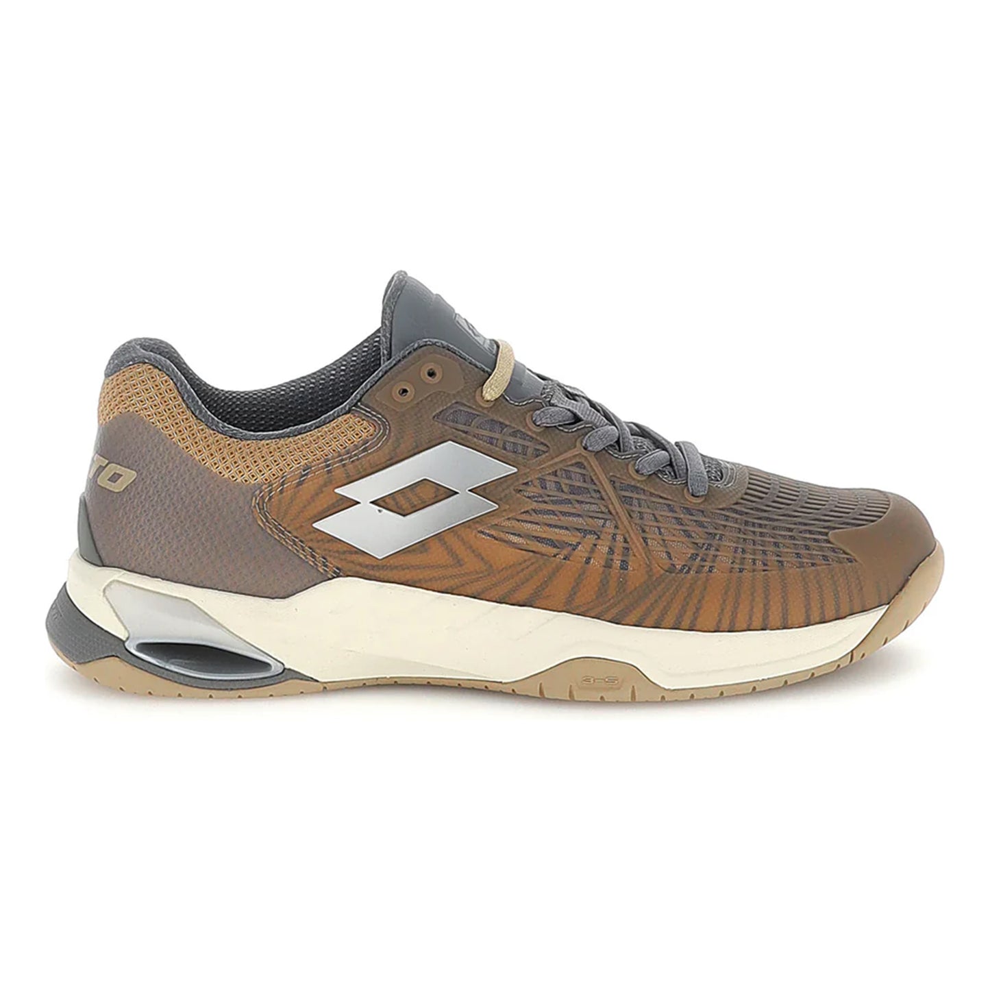 Lotto Mirage 100 II SPD Scarpa per tutte le superfici Uomini - grigio, beige