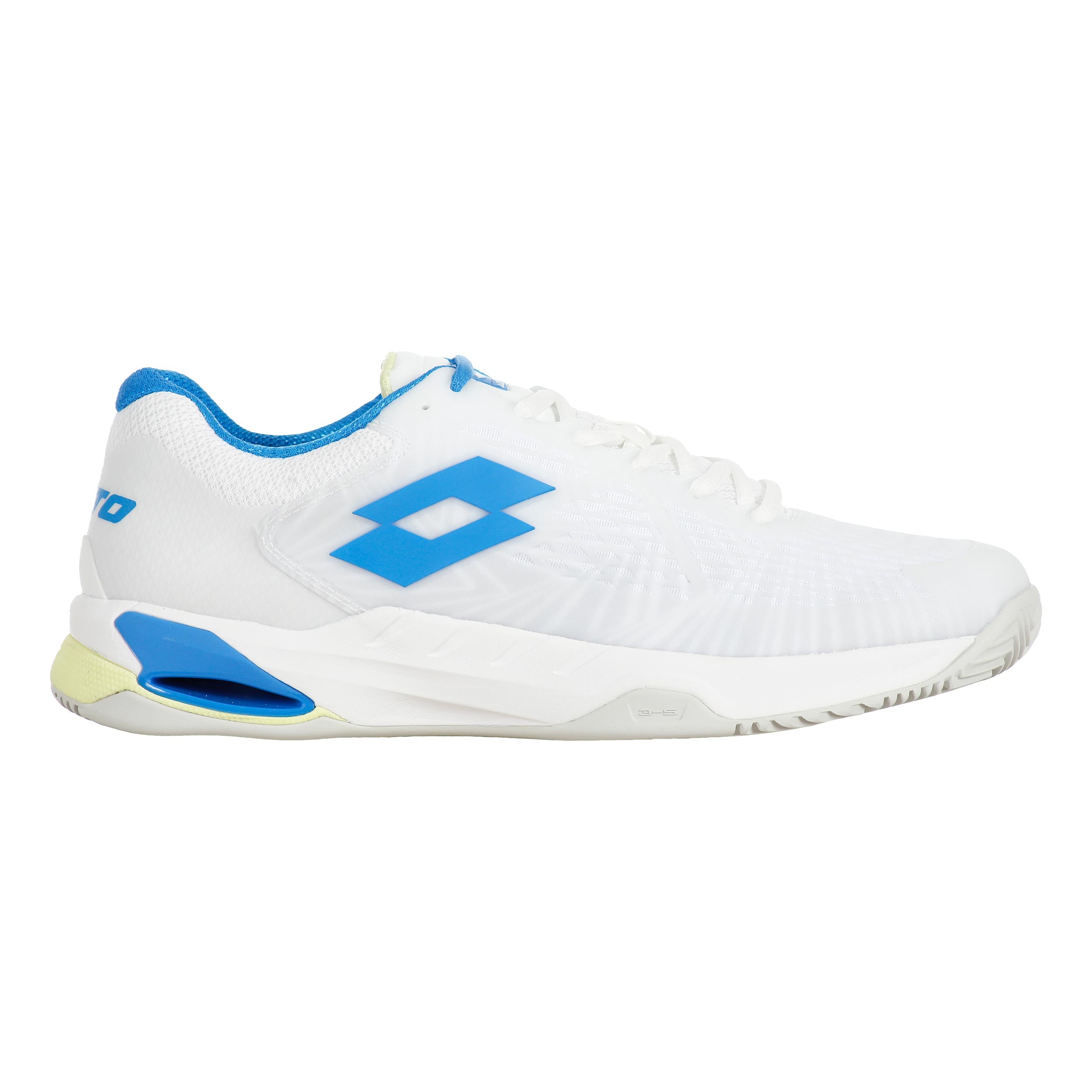 Lotto Mirage 100 II Scarpa Per Terra Rossa Uomini-Bianco,Blu