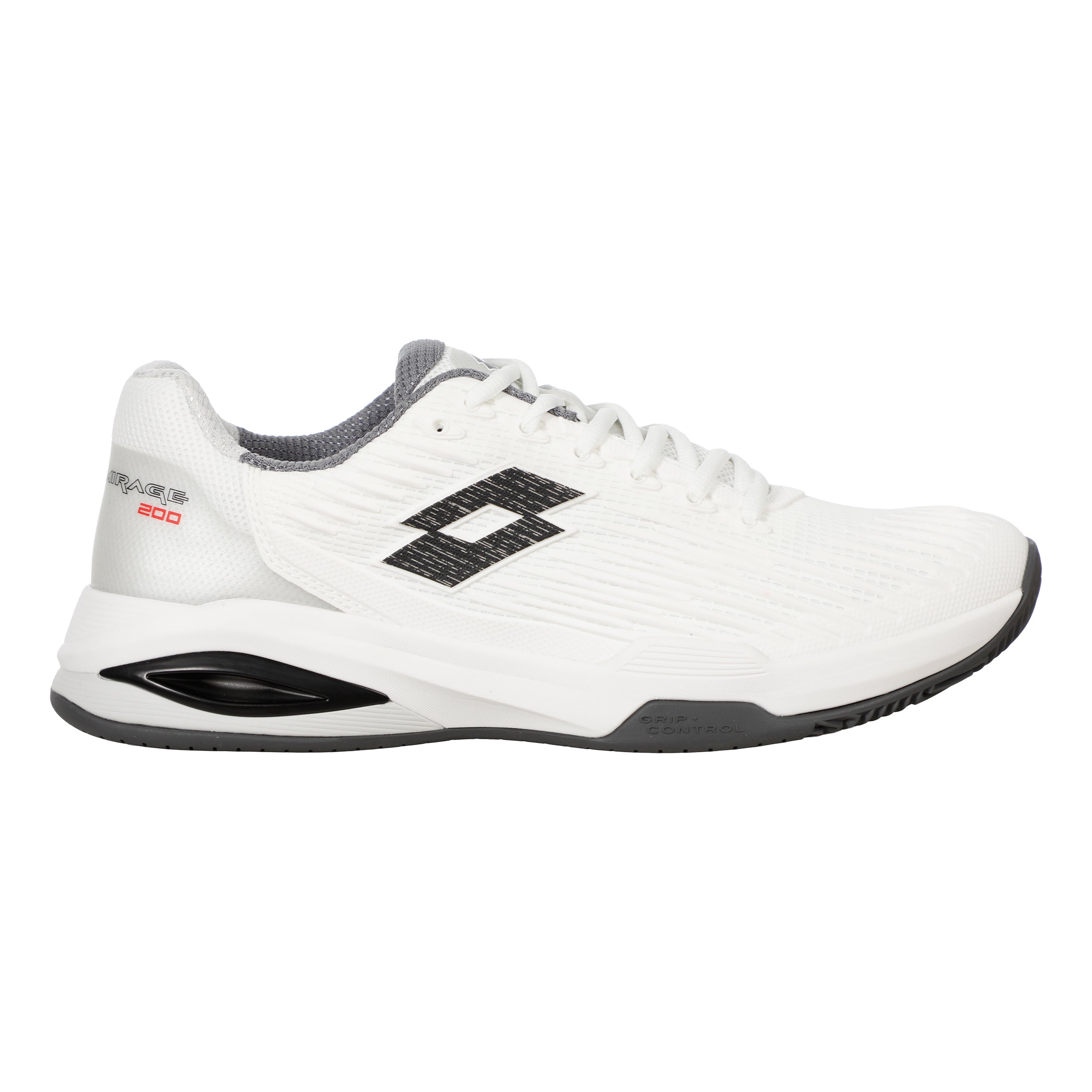 Lotto MIRAGE 200 II CLY Scarpa per terra rossa Uomini-bianco, nero