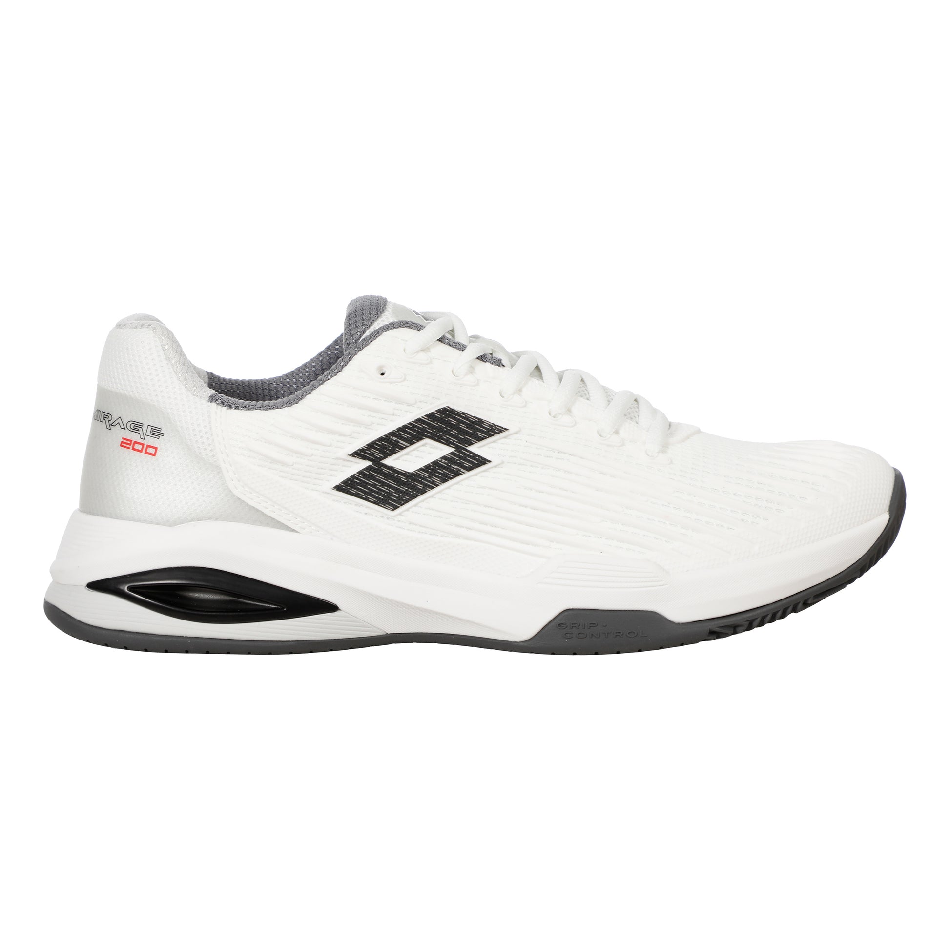 Lotto MIRAGE 200 II CLY Scarpa per terra rossa Uomini-bianco, nero