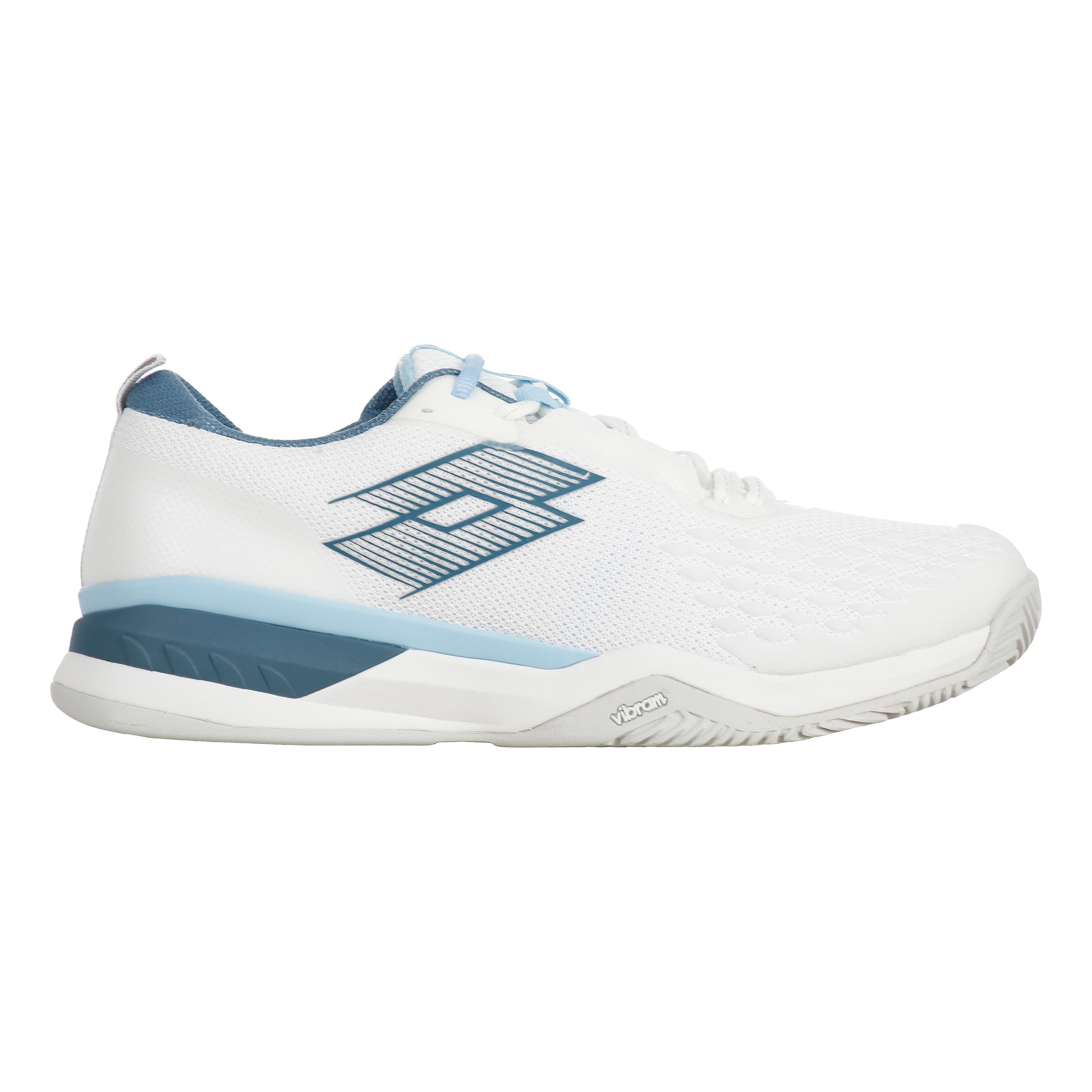 Lotto Raptor Hyperpulse 100 III Scarpa Per Terra Rossa Uomini-Bianco,Blu