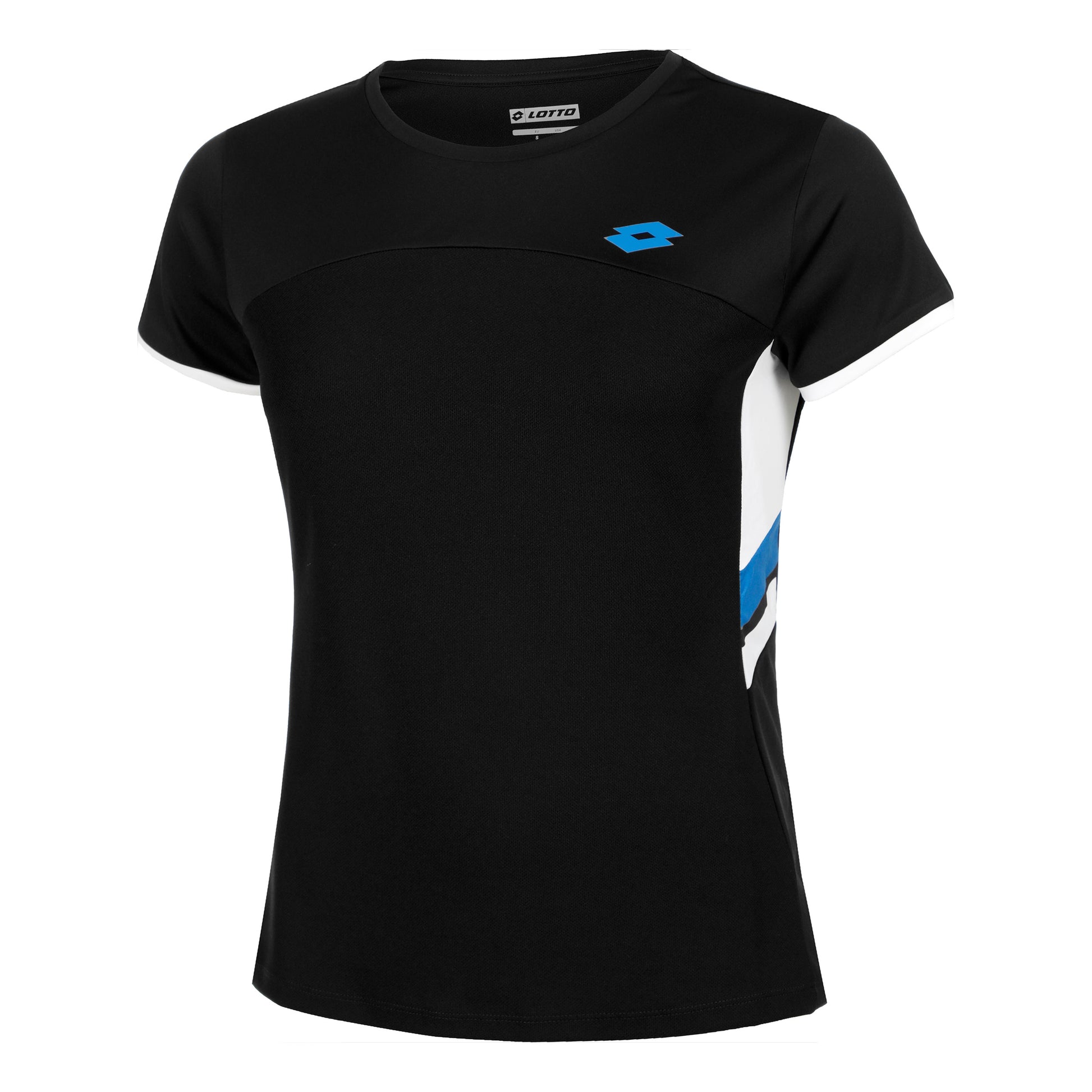 Lotto Squadra III Maglietta Donna-Nero
