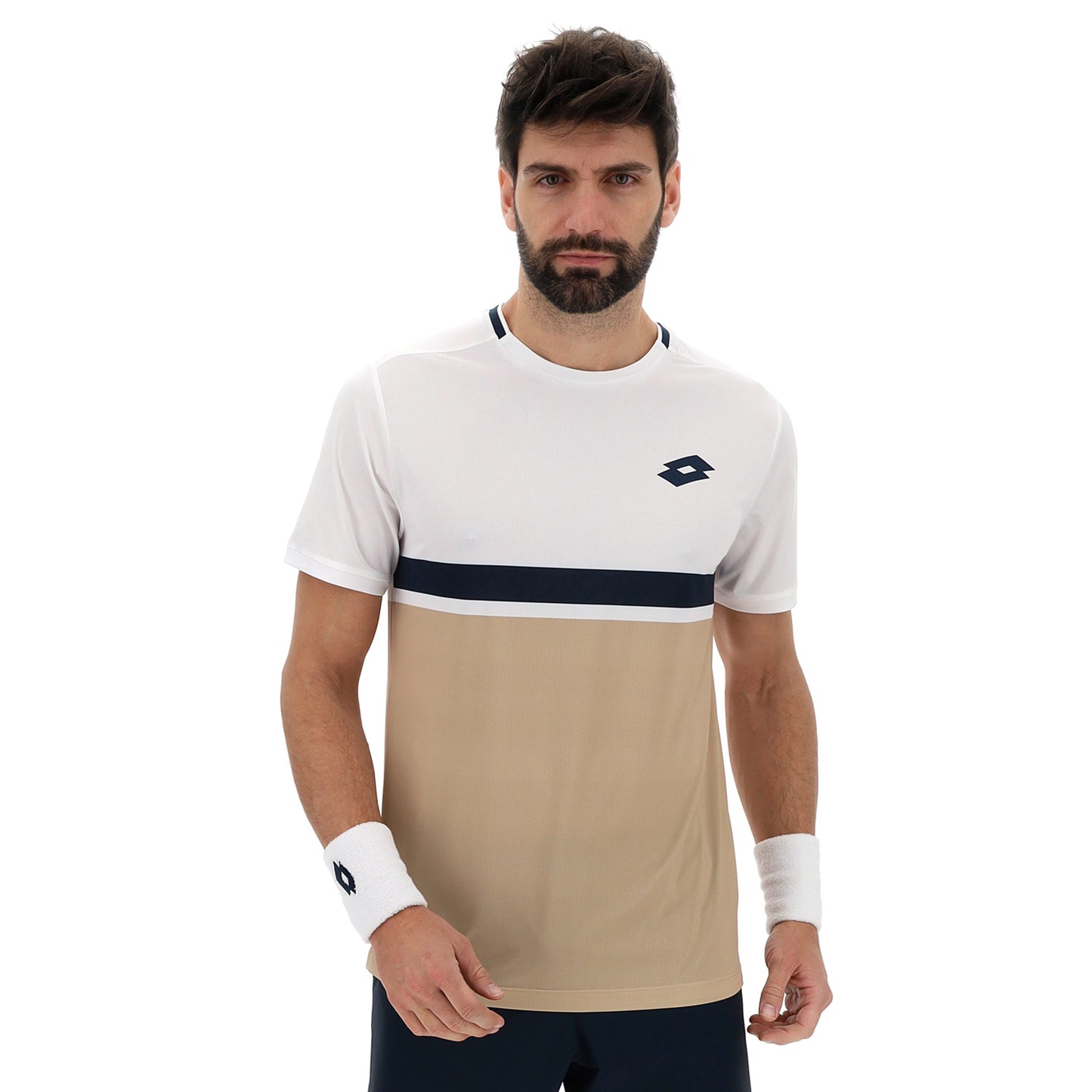Lotto Tech V Maglietta Uomini-Beige