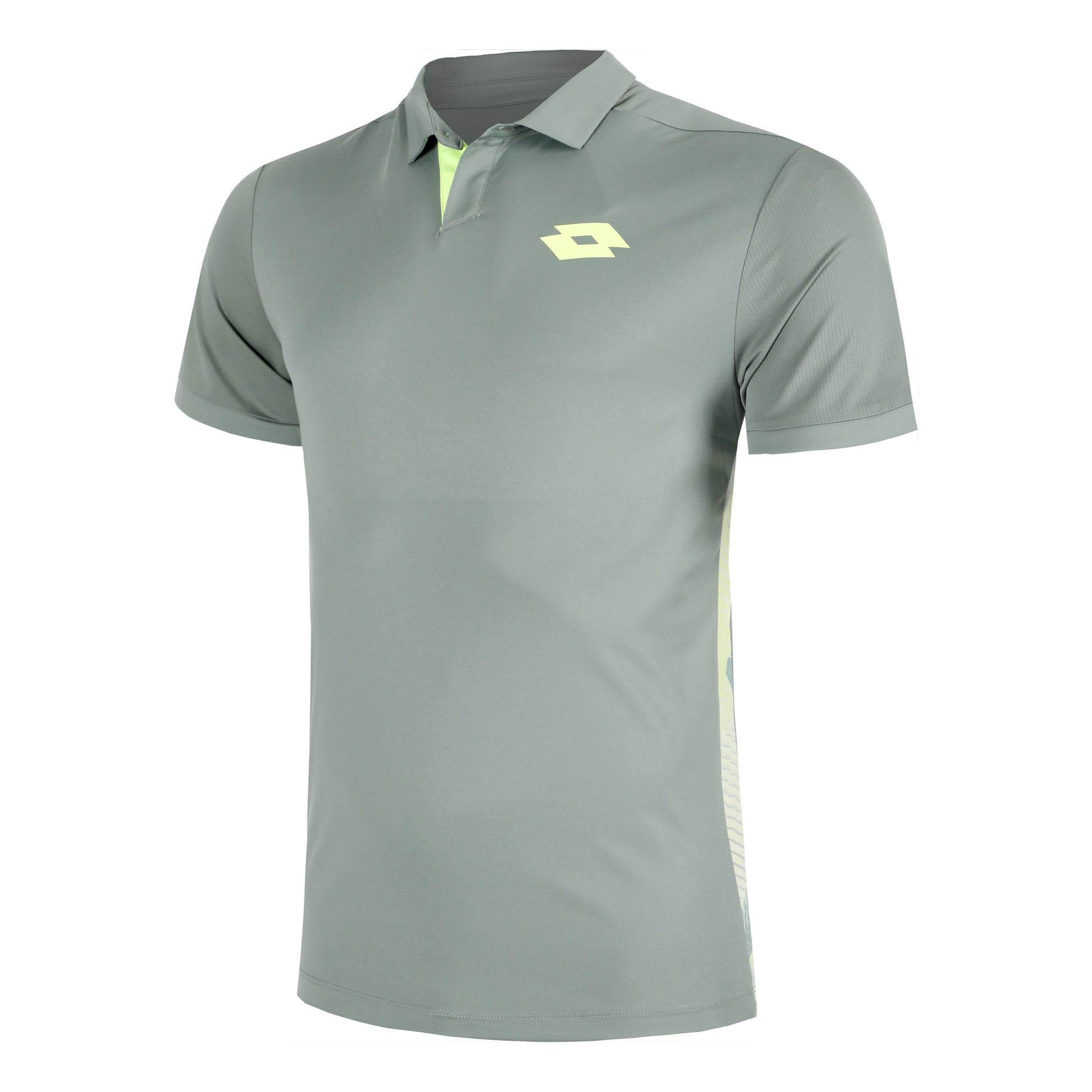 Lotto Tech IV D1 Polo Uomini-Grigio