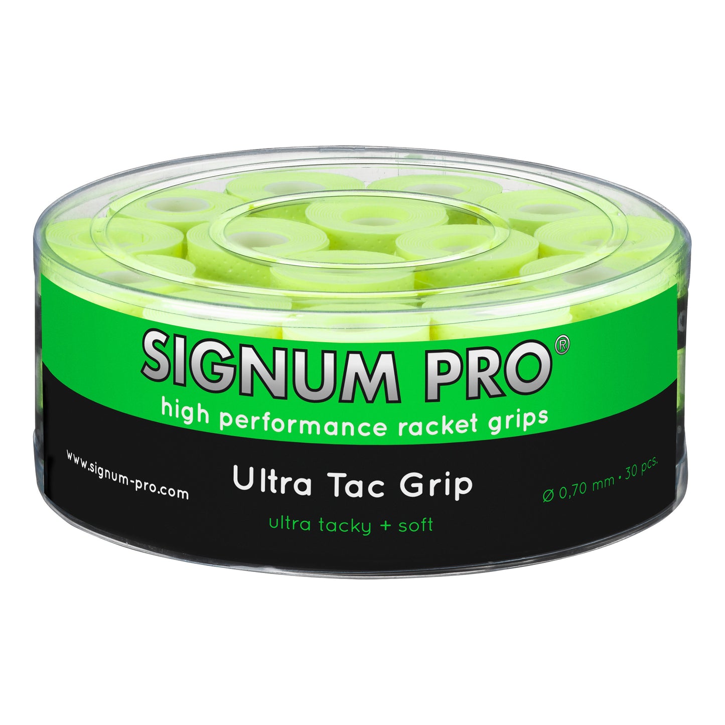 Signum Pro Ultra Tac Grip Confezione Da 30-Giallo