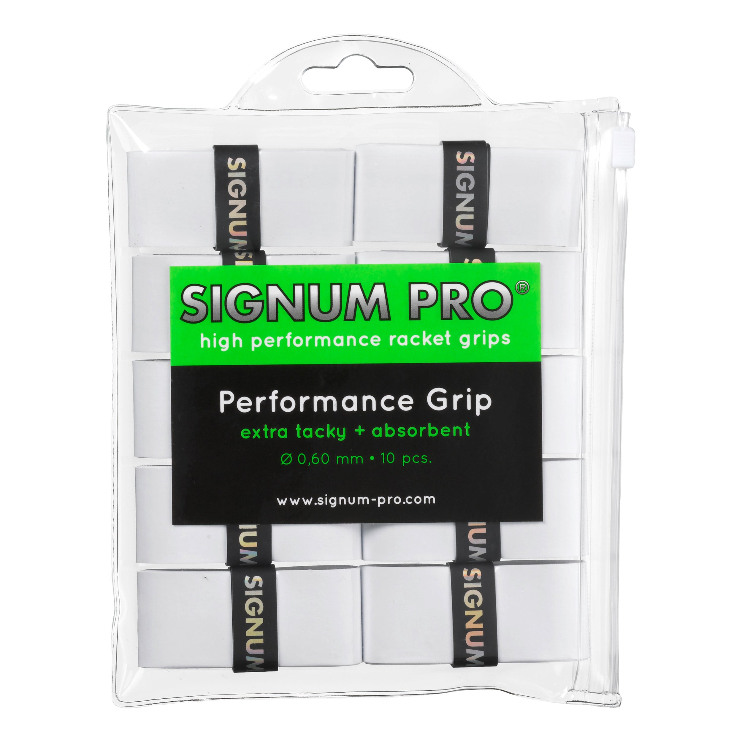 Signum Pro Performance Grip Confezione Da 10-Bianco