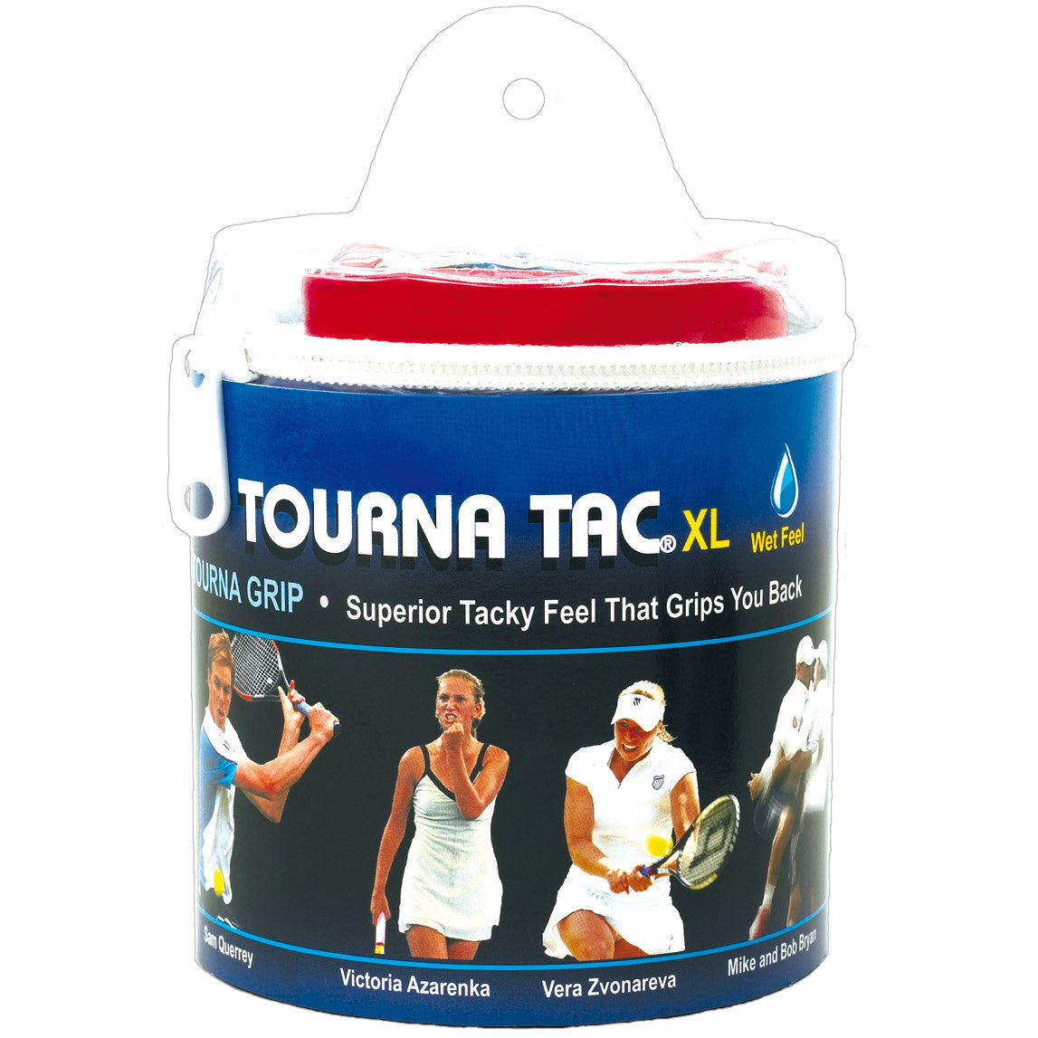 Tourna Tac Tour XL Confezione Da 30-Bianco