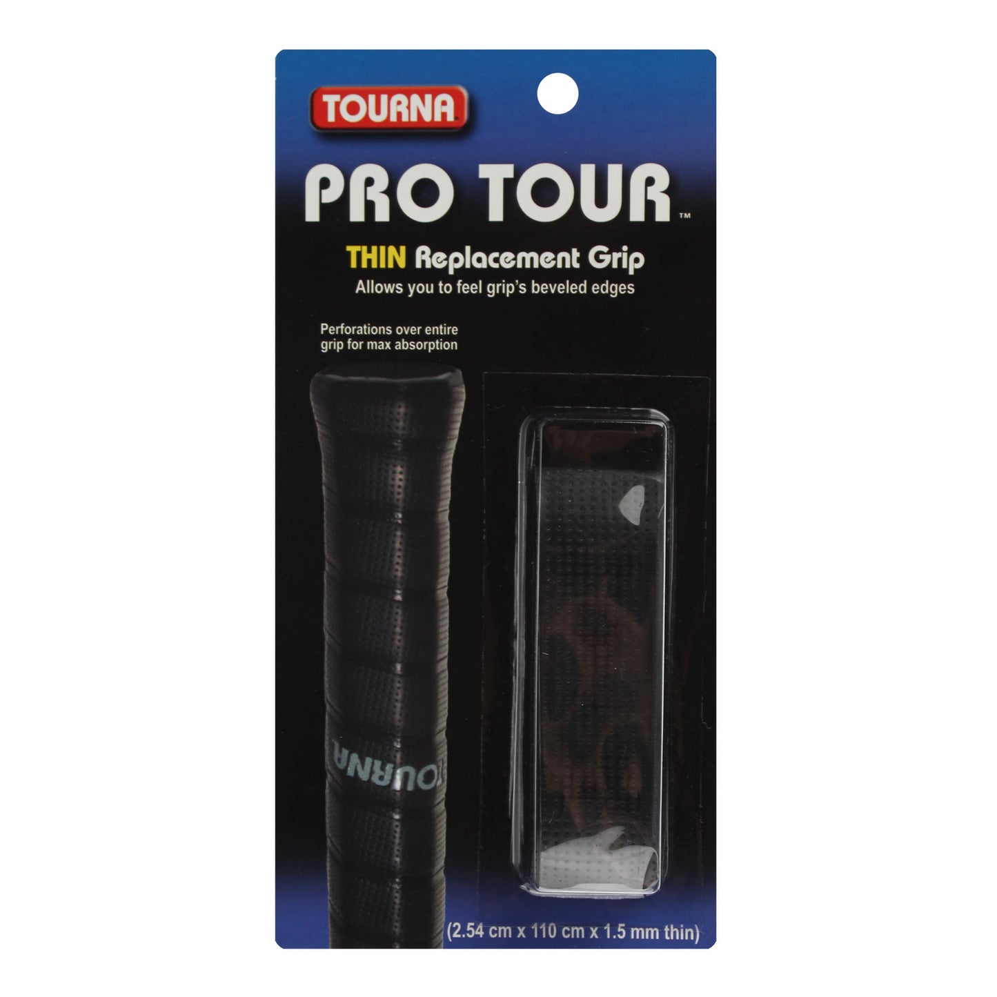 Tourna Pro Tour Grip Confezione Da 1-Nero