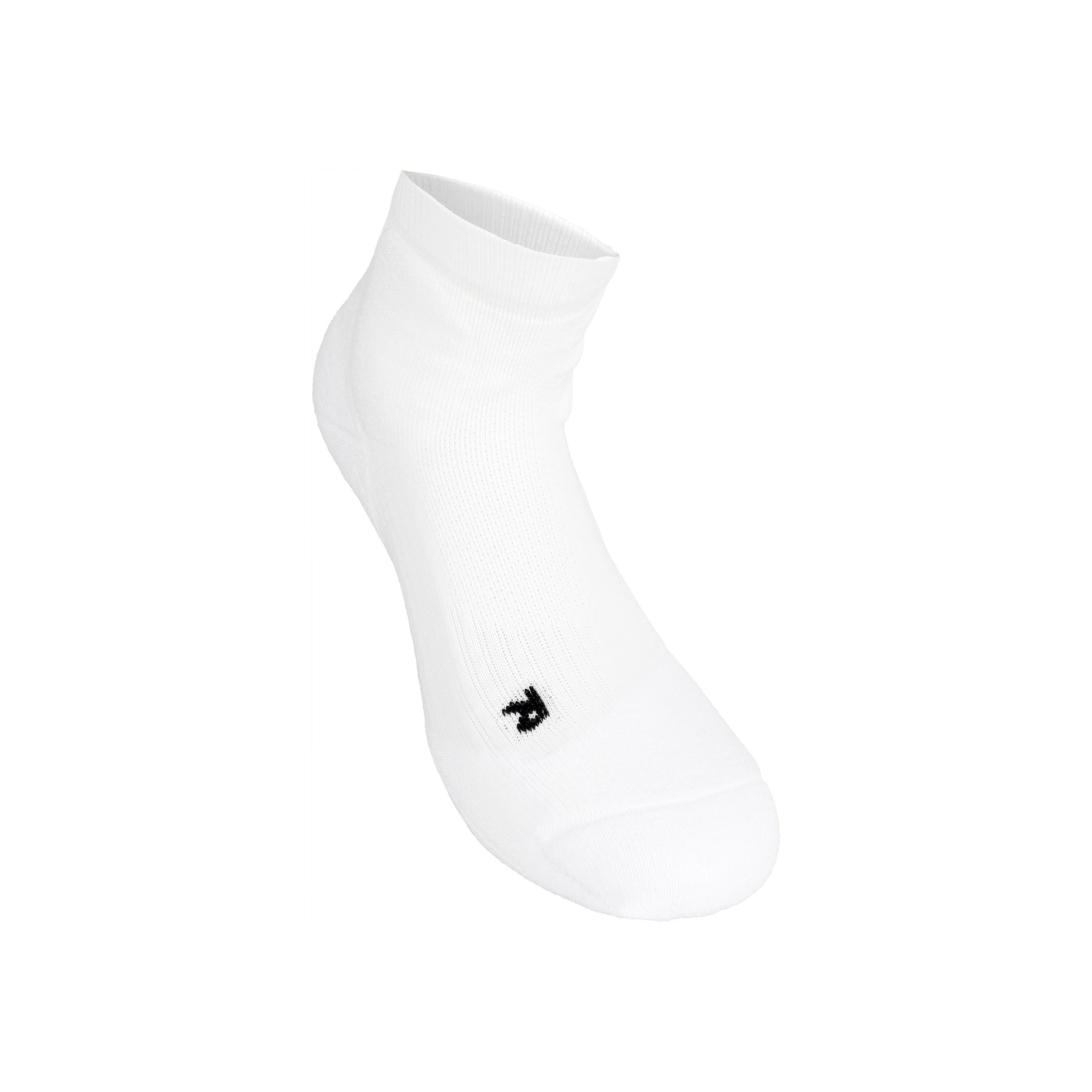 Falke TE2 Short Calzini Da Tennis Uomini-Bianco,Nero
