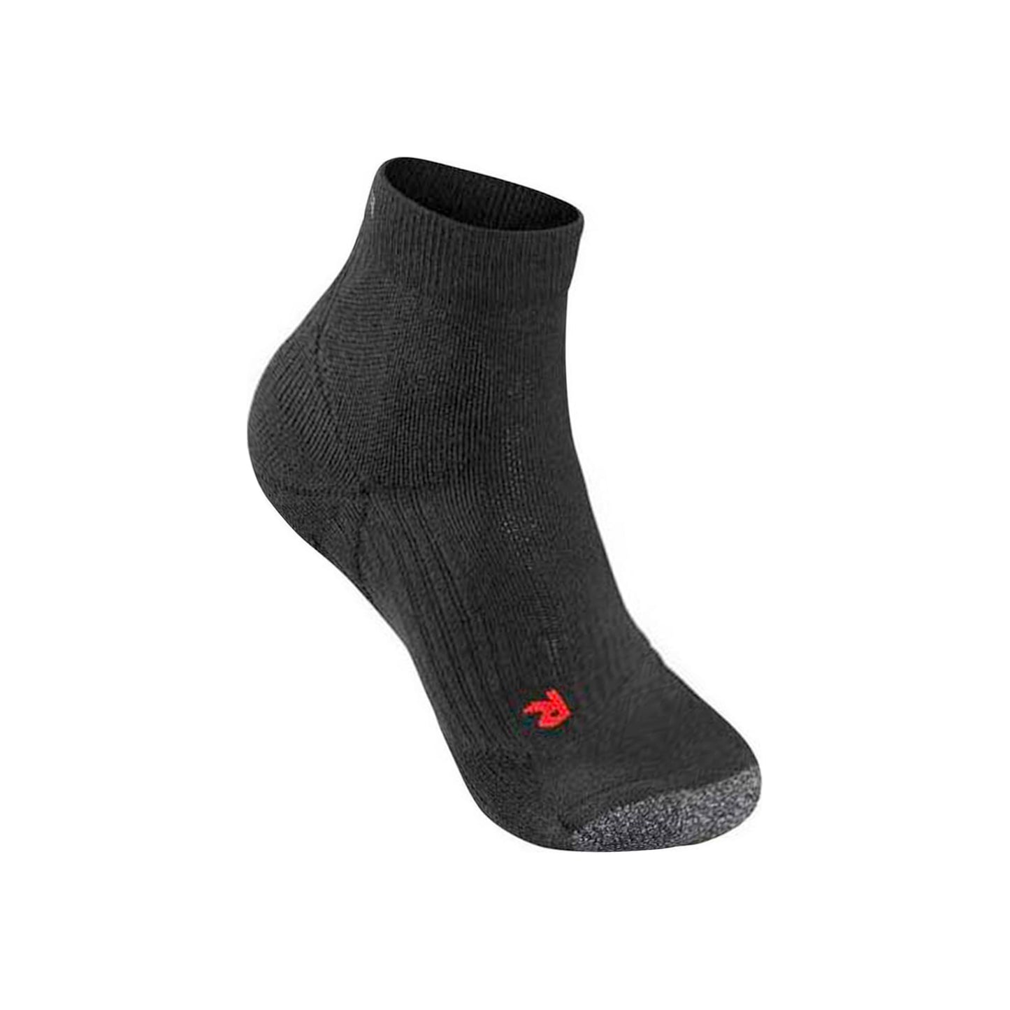 Falke TE2 Short Calzini Da Tennis Uomini-Nero,Grigio