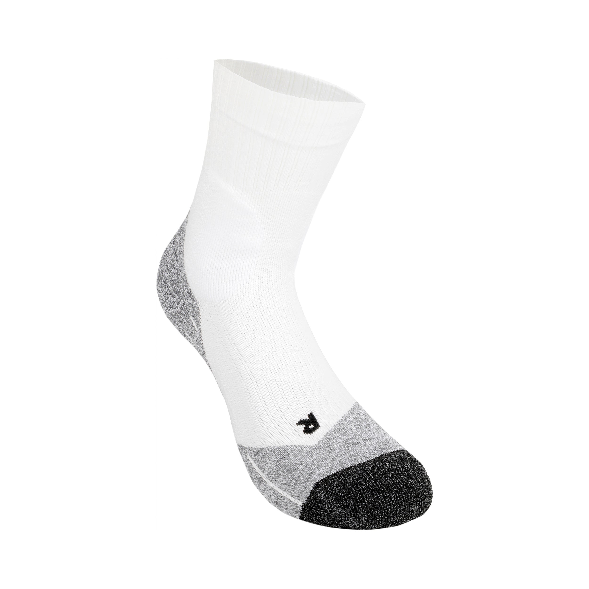 Falke TE 2 Calzini Da Tennis Uomini-Bianco,Grigio