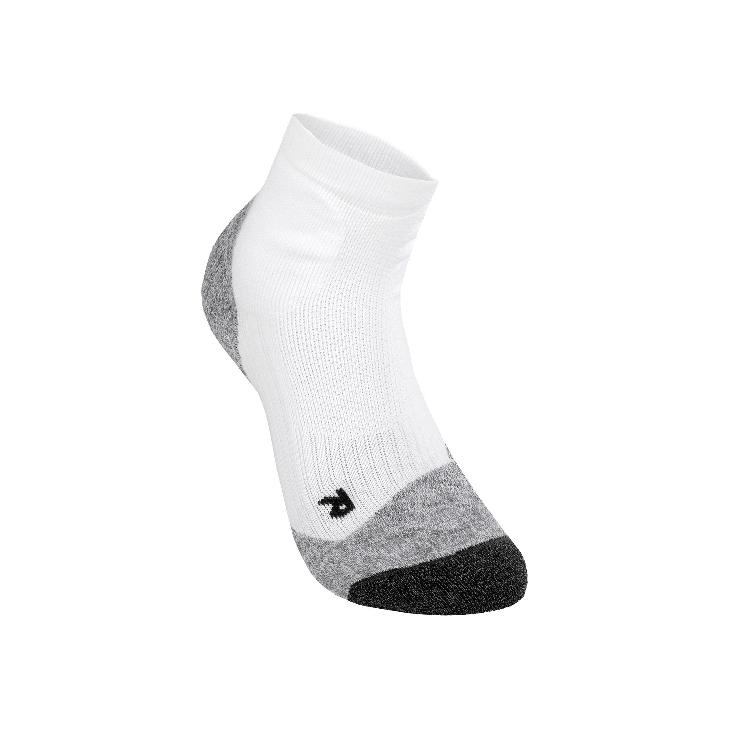 Falke TE 2 Short Calzini Da Tennis Uomini-Bianco,Grigio