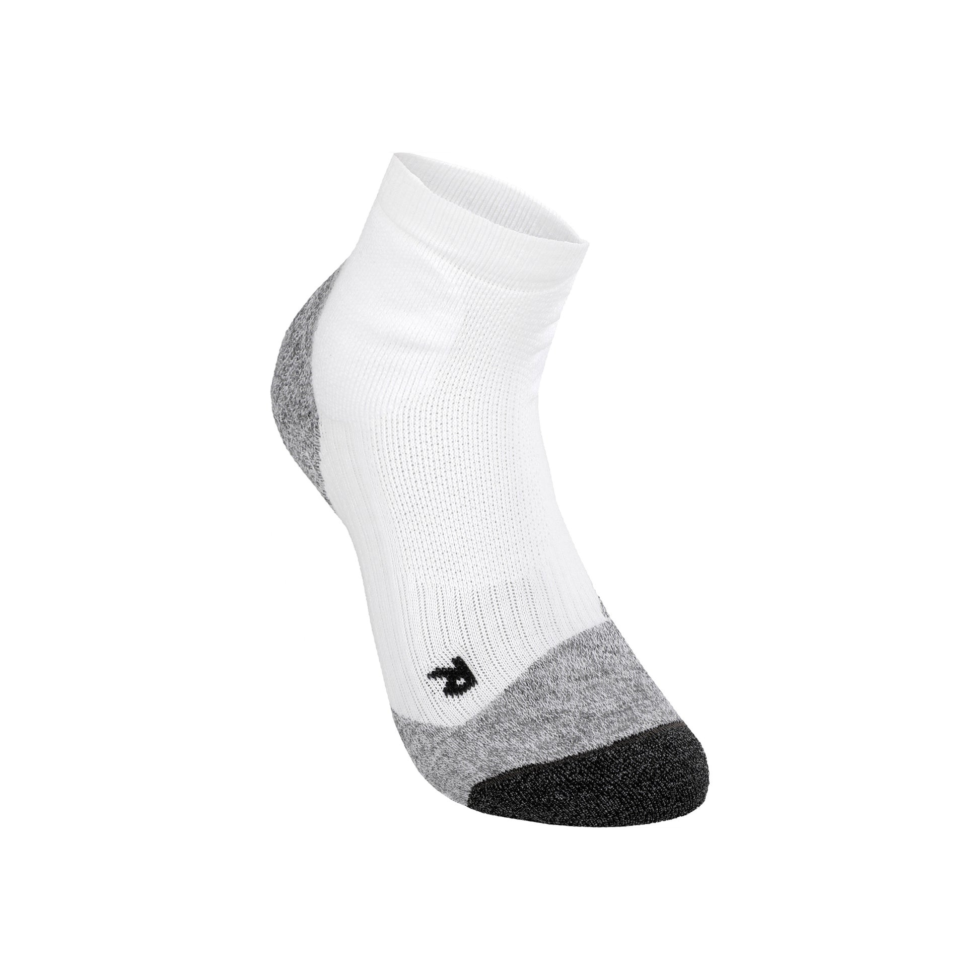 Falke TE 2 Short Calzini Da Tennis Uomini-Bianco,Grigio