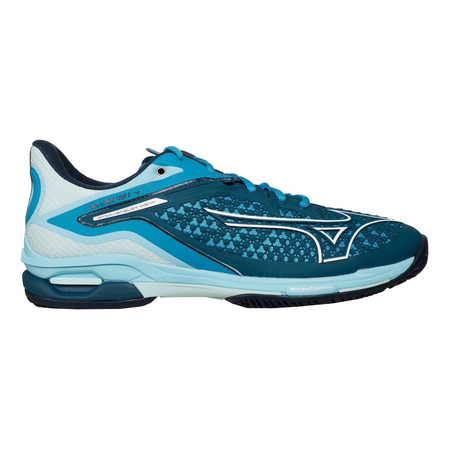 Mizuno Wave Exceed Tour 6 Scarpa per terra rossa Uomini - blu scuro, blu chiaro