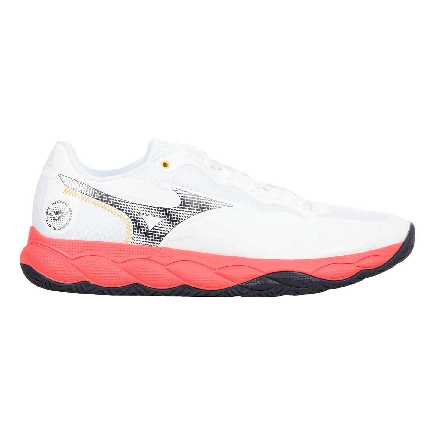 Mizuno Wave Enforce Court Scarpa Per Tutte Le Superfici Uomini-Bianco,Blu