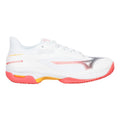 Wave Exceed Court Scarpa Per Terra Rossa Donna-Bianco,Corallo