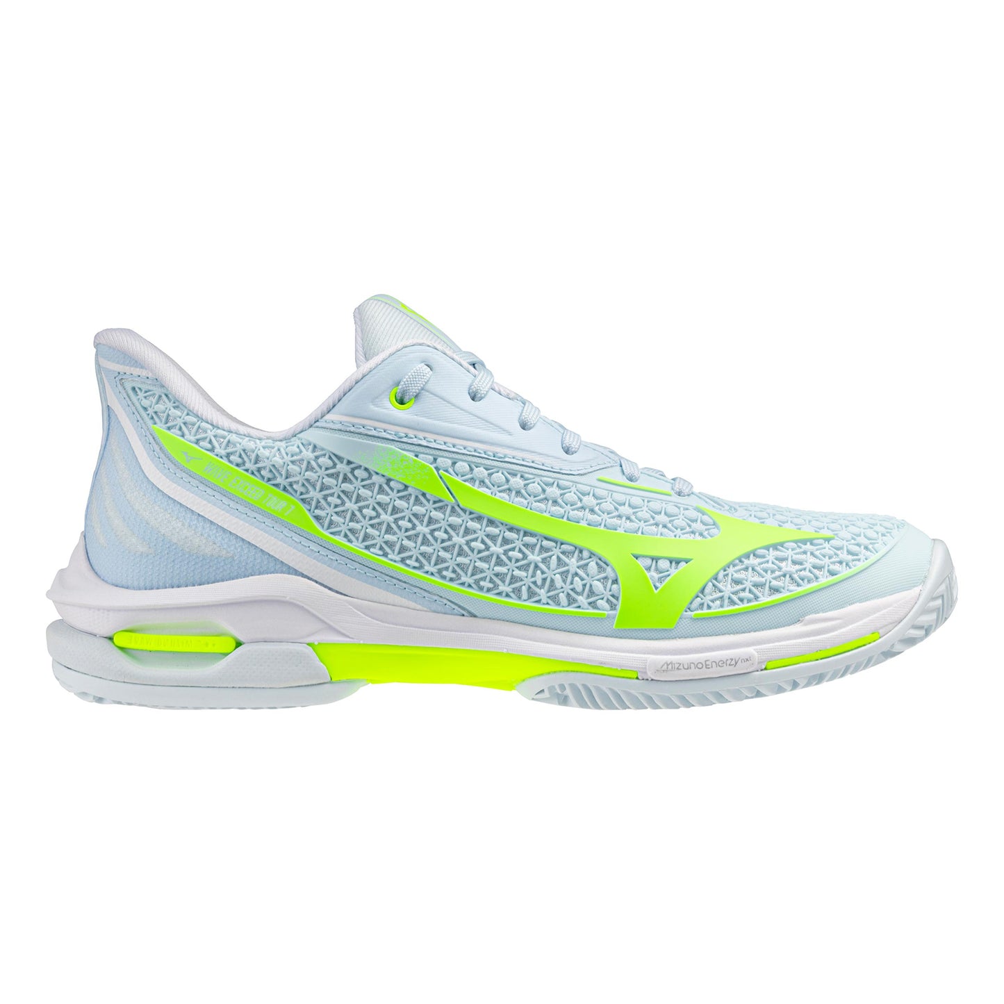 Mizuno Wave Exceed Tour 7 Scarpa per terra rossa Donna - bianco, blu chiaro