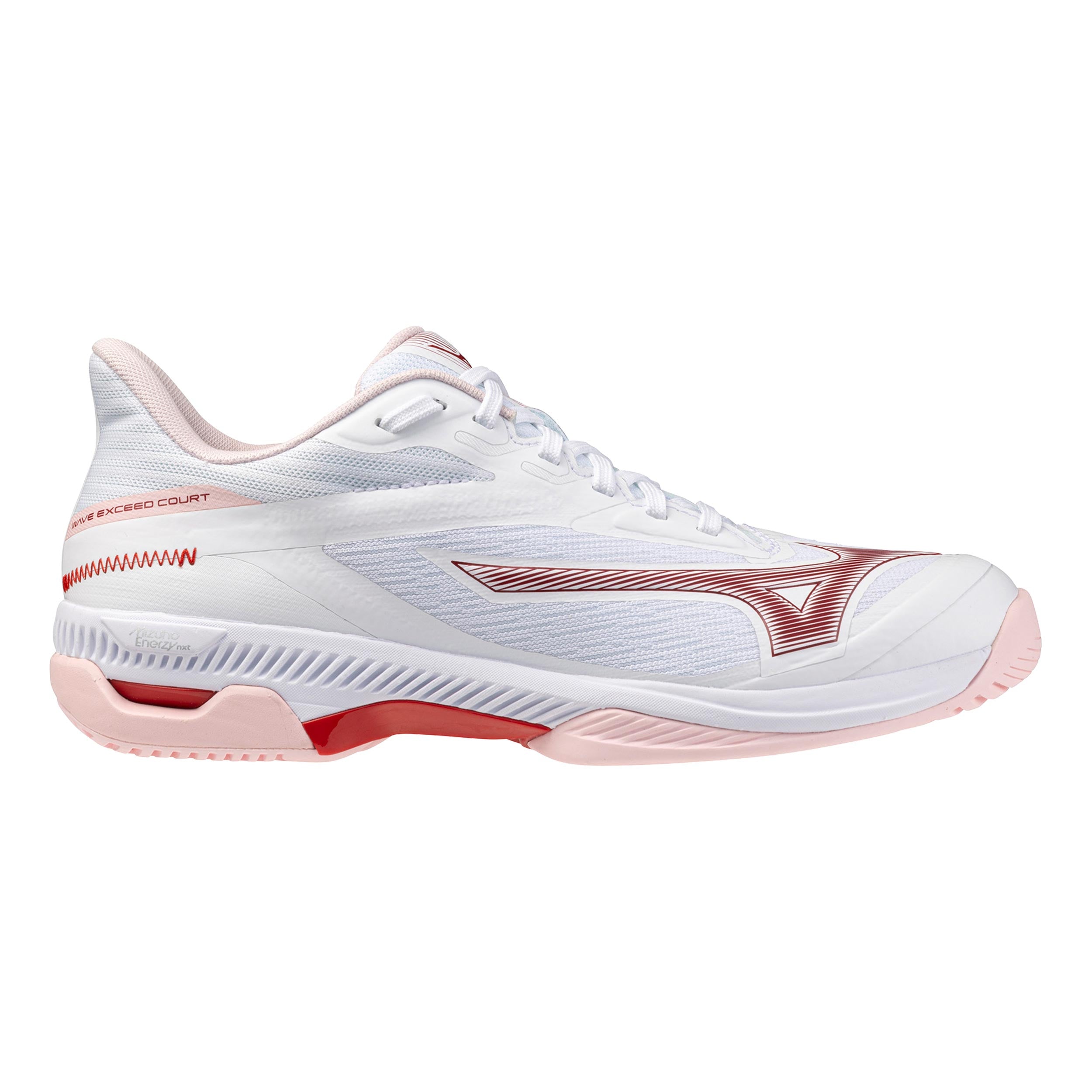 Mizuno Wave Exceed Court Scarpa per tutte le superfici Donna - bianco, berry