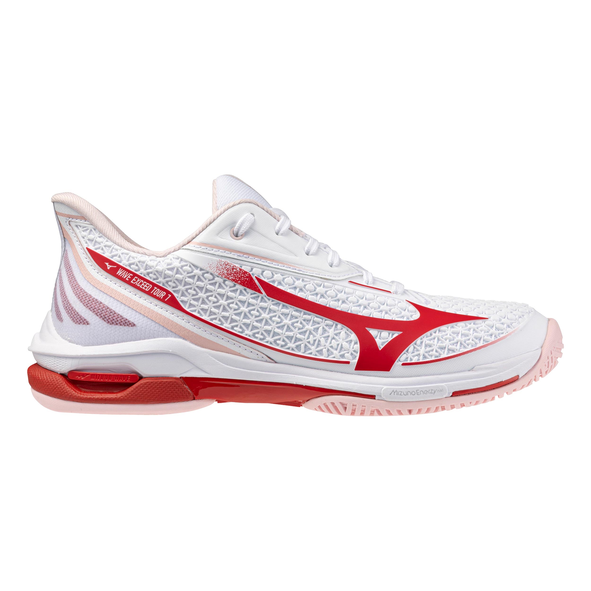 Mizuno Wave Exceed Tour 7 Scarpa per tutte le superfici Donna - bianco, rosso