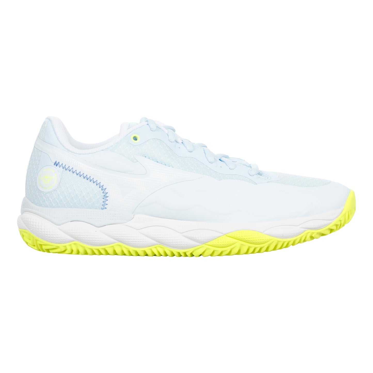Mizuno Wave Enforce Court Scarpa per terra rossa Donna - bianco, blu chiaro